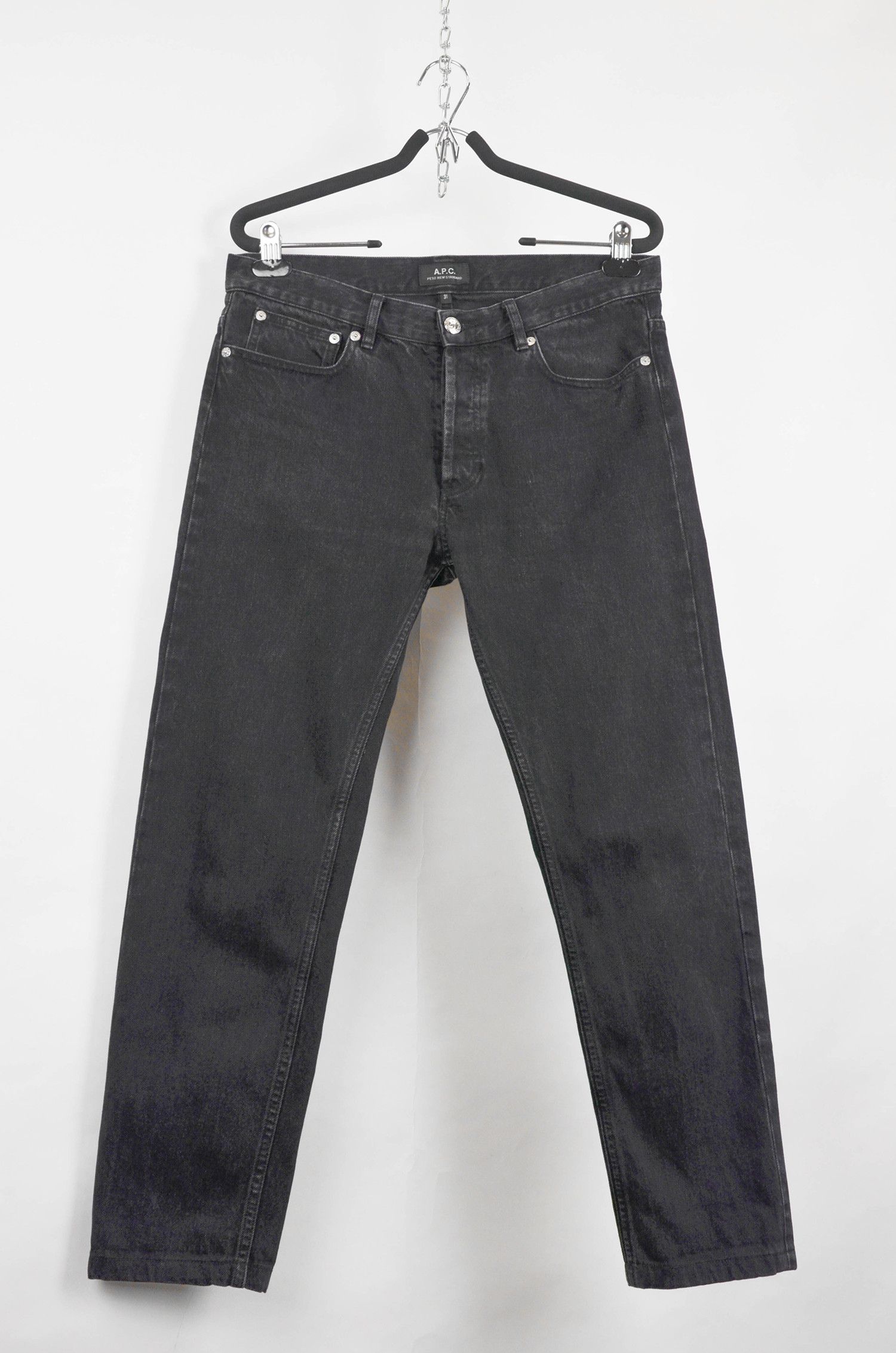 A.P.C. A.P.C. Dark Grey Jeans - 31 Size 31" - 1 Thumbnail