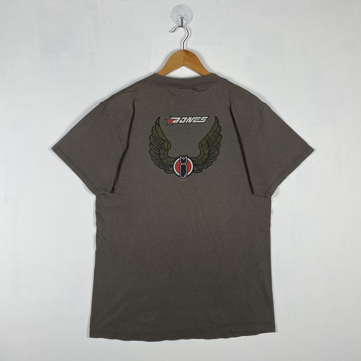 Bones Vintage 90's BONES BRIGADE Graphic Powell Peralta Skate Tee Size US M / EU 48-50 / 2 - 2 Thumbnail