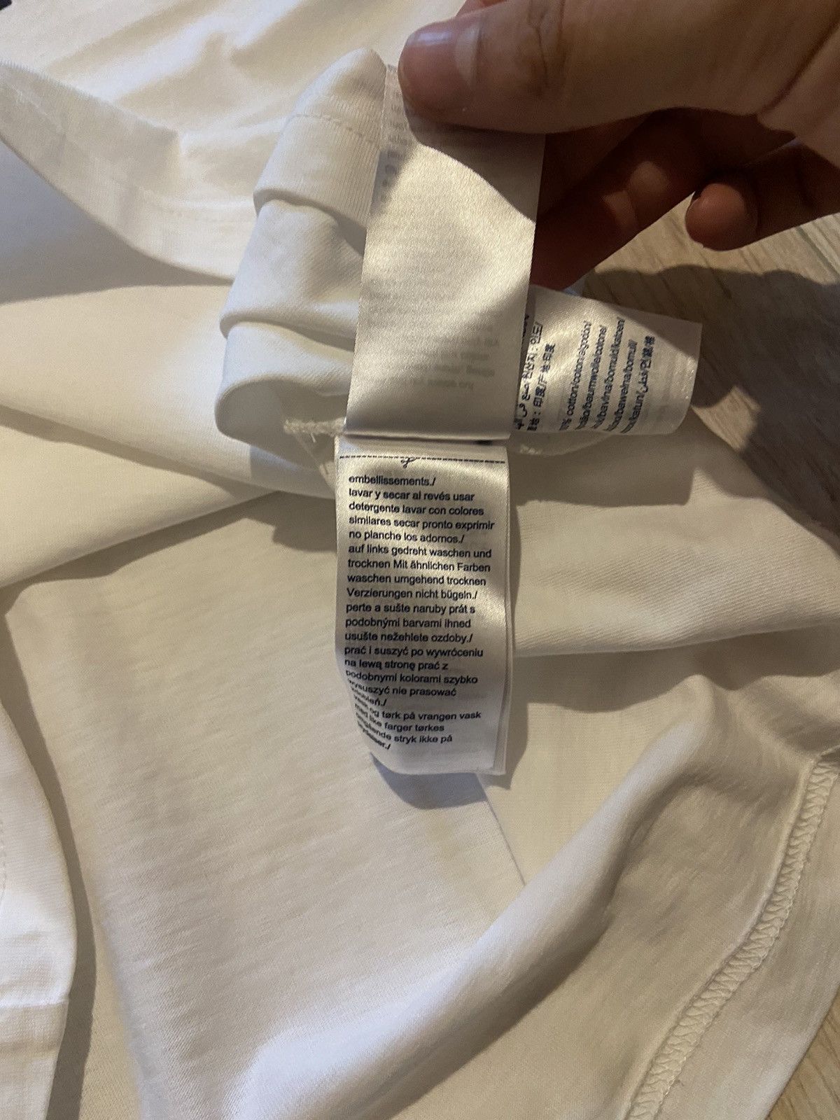 Tommy Hilfiger Tommy Hilfiger basic white logo print tee Size US M / EU 48-50 / 2 - 8 Thumbnail