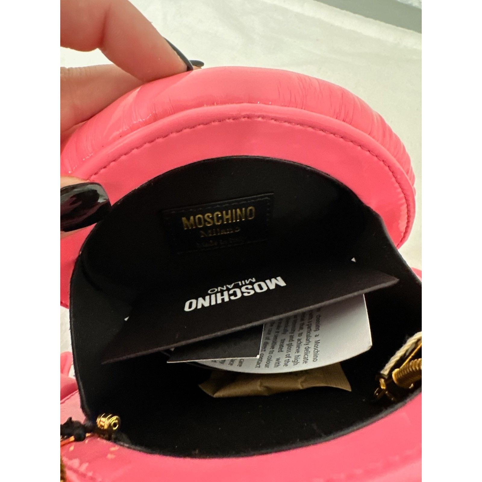 Moschino SS23 Moschino Couture Jeremy Scott Crab Patent Leather Bag Size ONE SIZE - 8 Thumbnail