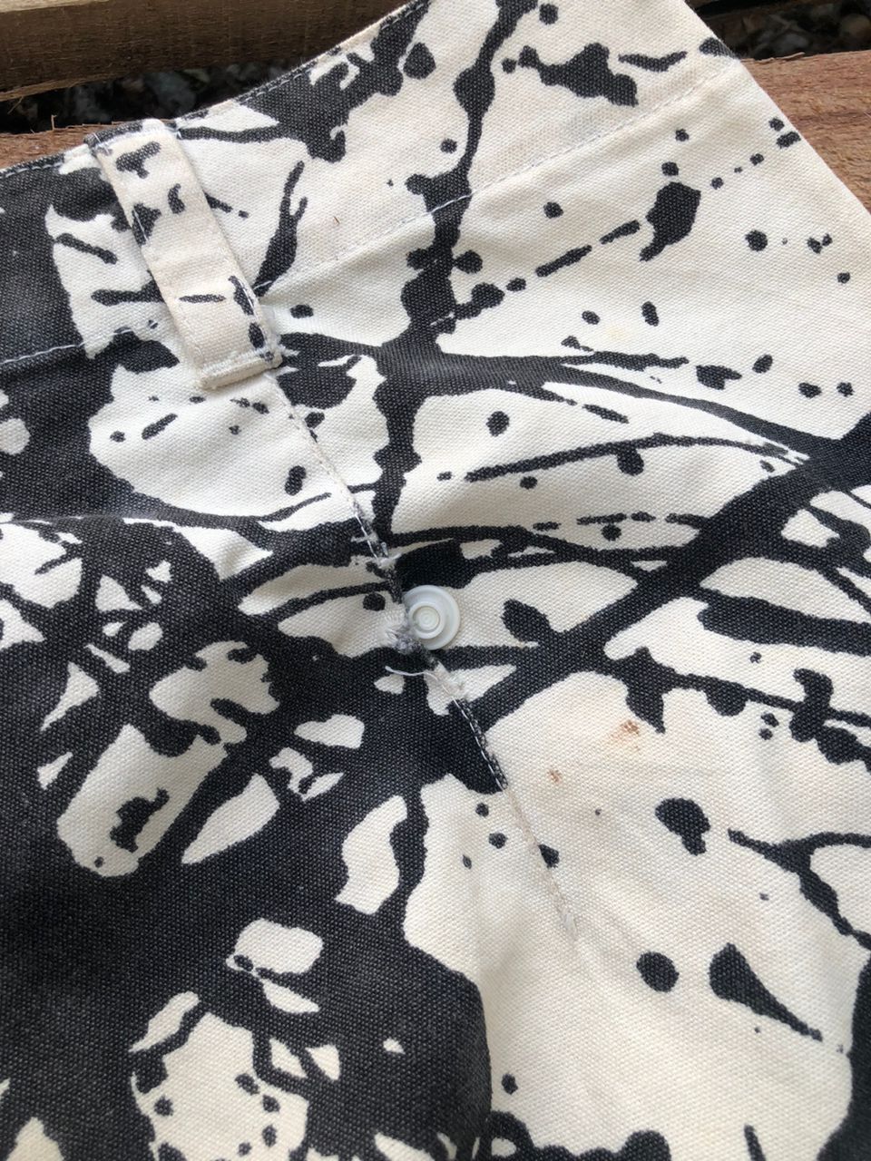 GOODENOUGH Goodenough -Hiroshi Fujiwara- Paint Splatter Cargo Pants Size US 34 / EU 50 - 11 Thumbnail