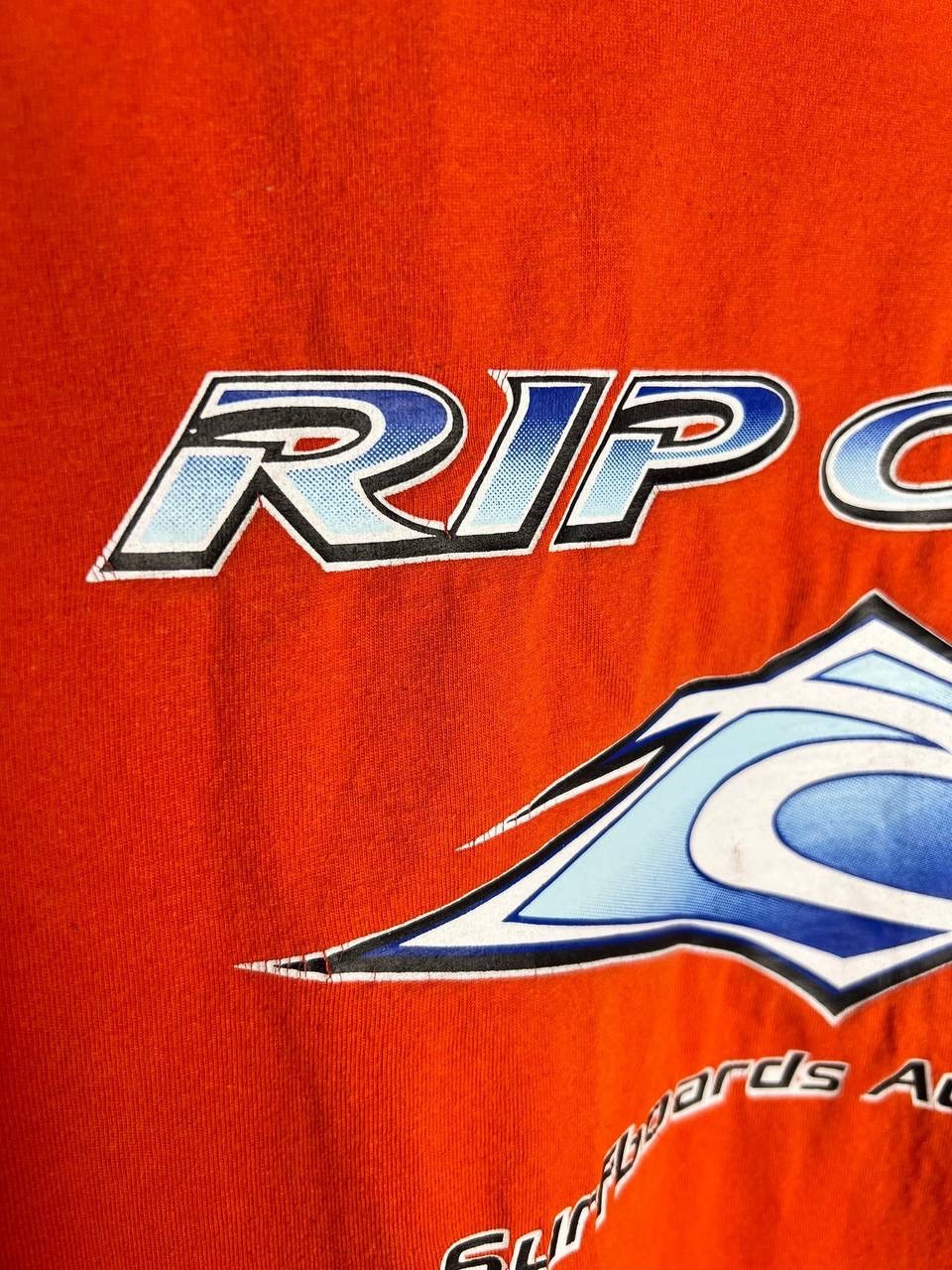 Ripcurl 90s Vintage Rip Curl Surfing Australia Orange Rare T-Shirt Size US L / EU 52-54 / 3 - 4 Thumbnail
