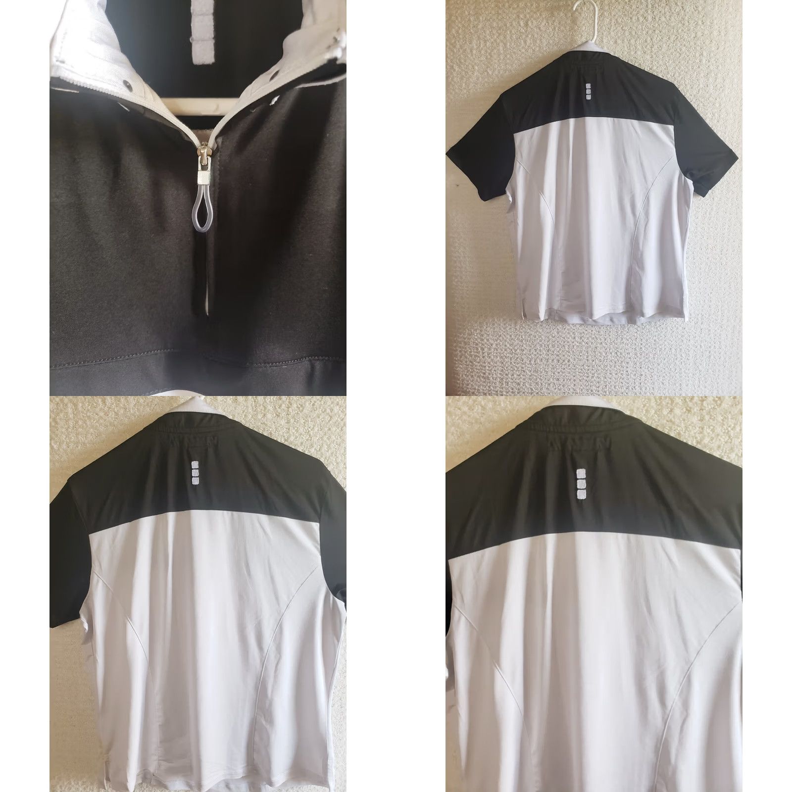 Vintage Jamie Sadock Shirt Women's XL Black White Pullover S. Sleeve Active Golf Tennis Shirt Size XL / US 12-14 / IT 48-50 - 8 Thumbnail