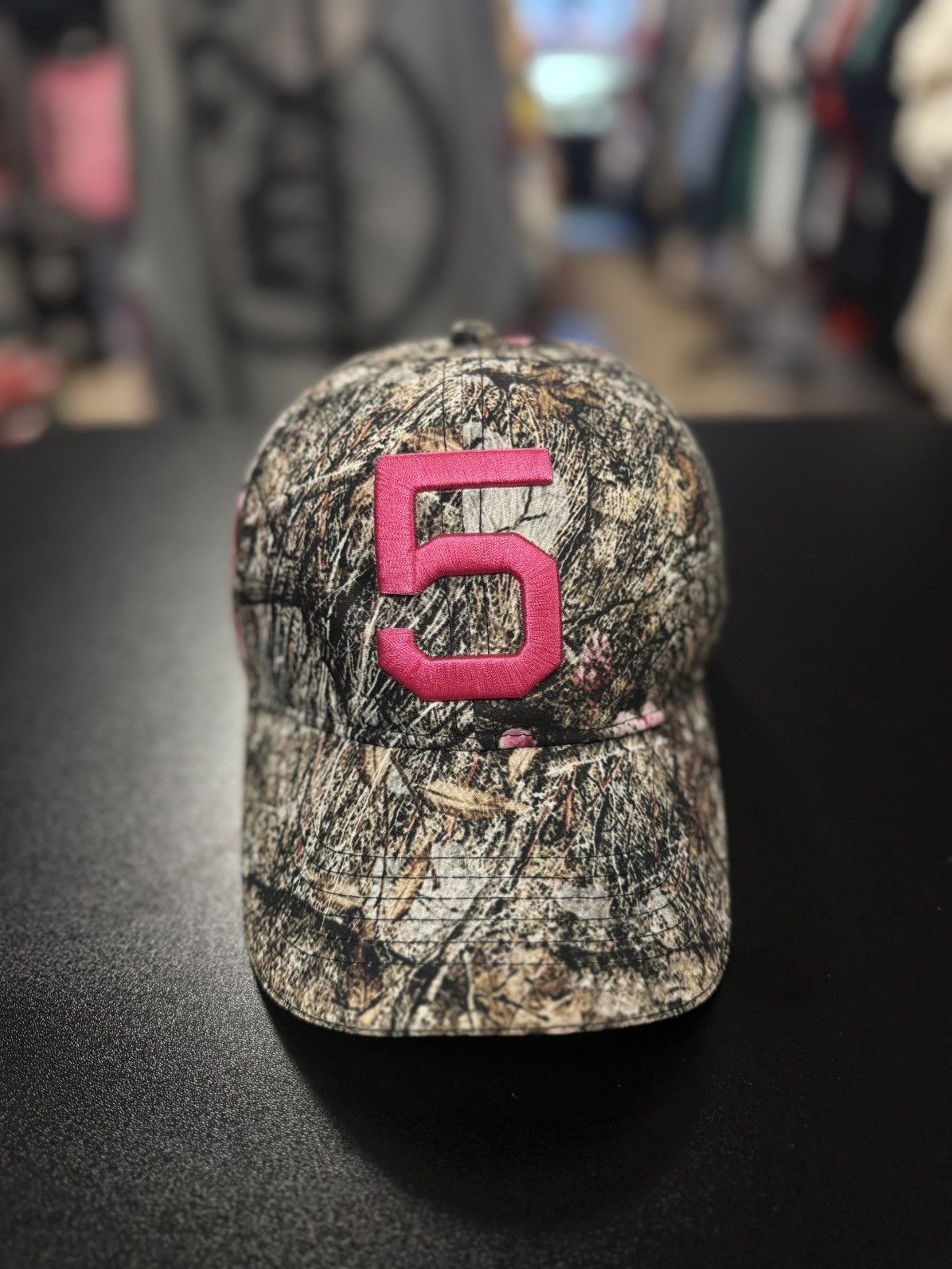 Sp5der SP5DER Camo SnapBack Hat “5” Pink Camo New Size ONE SIZE - 4 Thumbnail