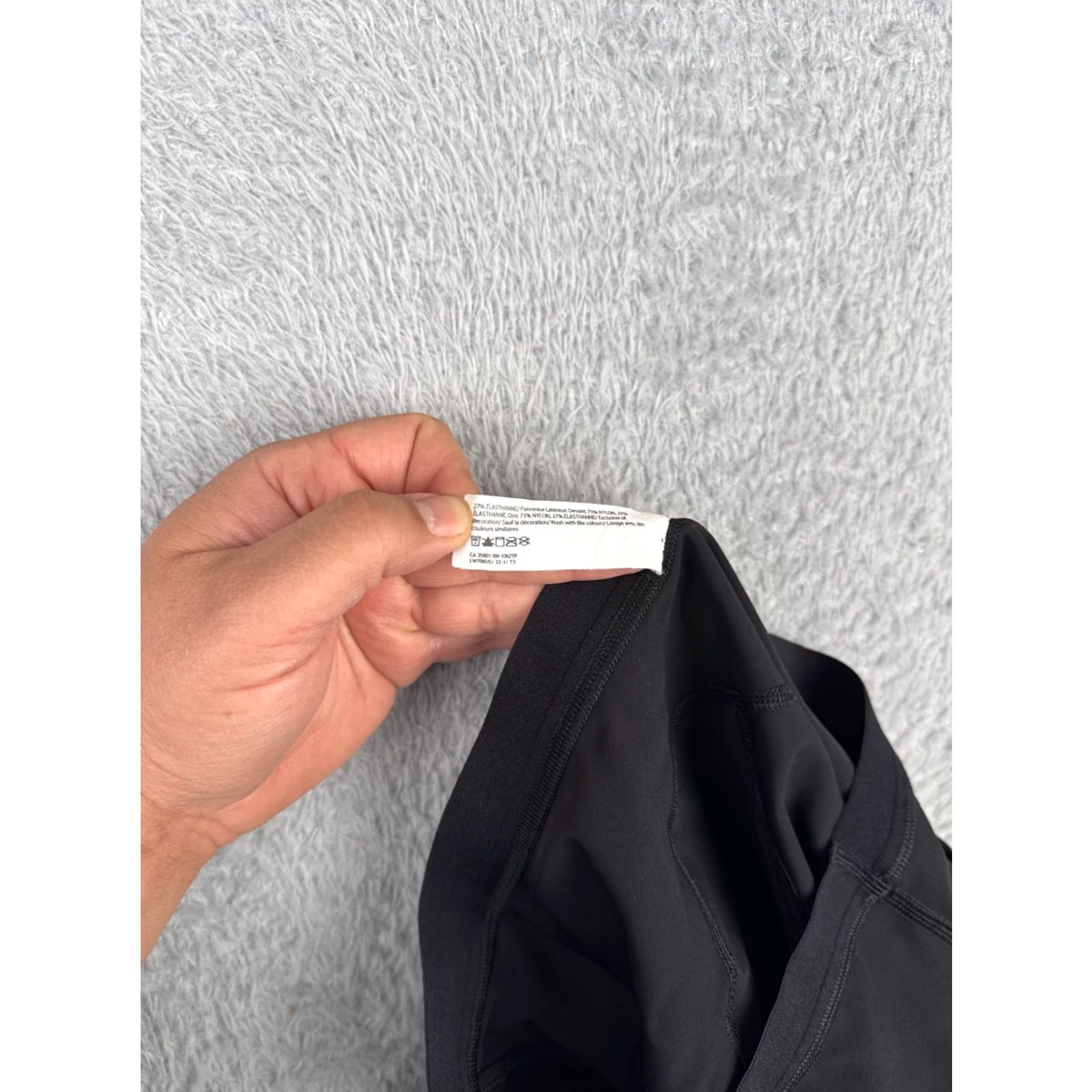Lululemon Lululemon Women's Cropped Pants 8 Black High Rise Paddle Board Yoga Athleisure Size 30" / US 8 / IT 44 - 3 Thumbnail