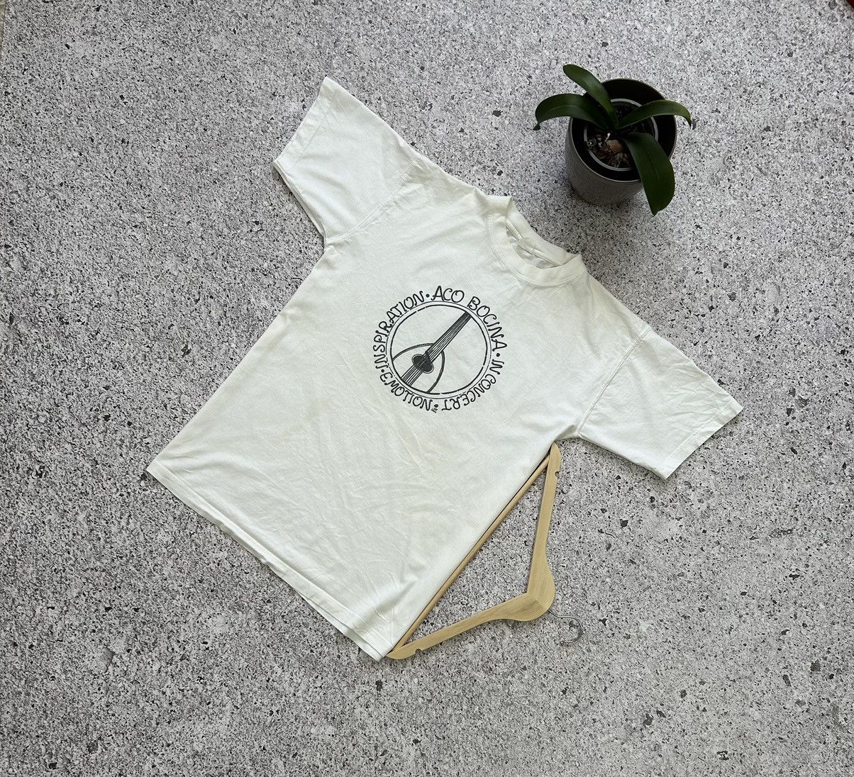 Band Tees × Vintage Vintage 90s Aco Bocina In Concert Inspiration Emotion Tee Size US XL / EU 56 / 4 - 1 Thumbnail