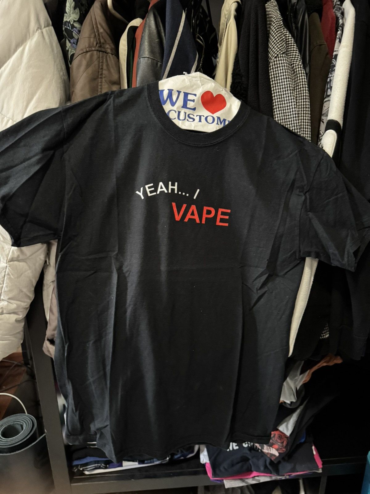 Pizza Slime yeah i vape tee Size US L / EU 52-54 / 3 - 1 Thumbnail
