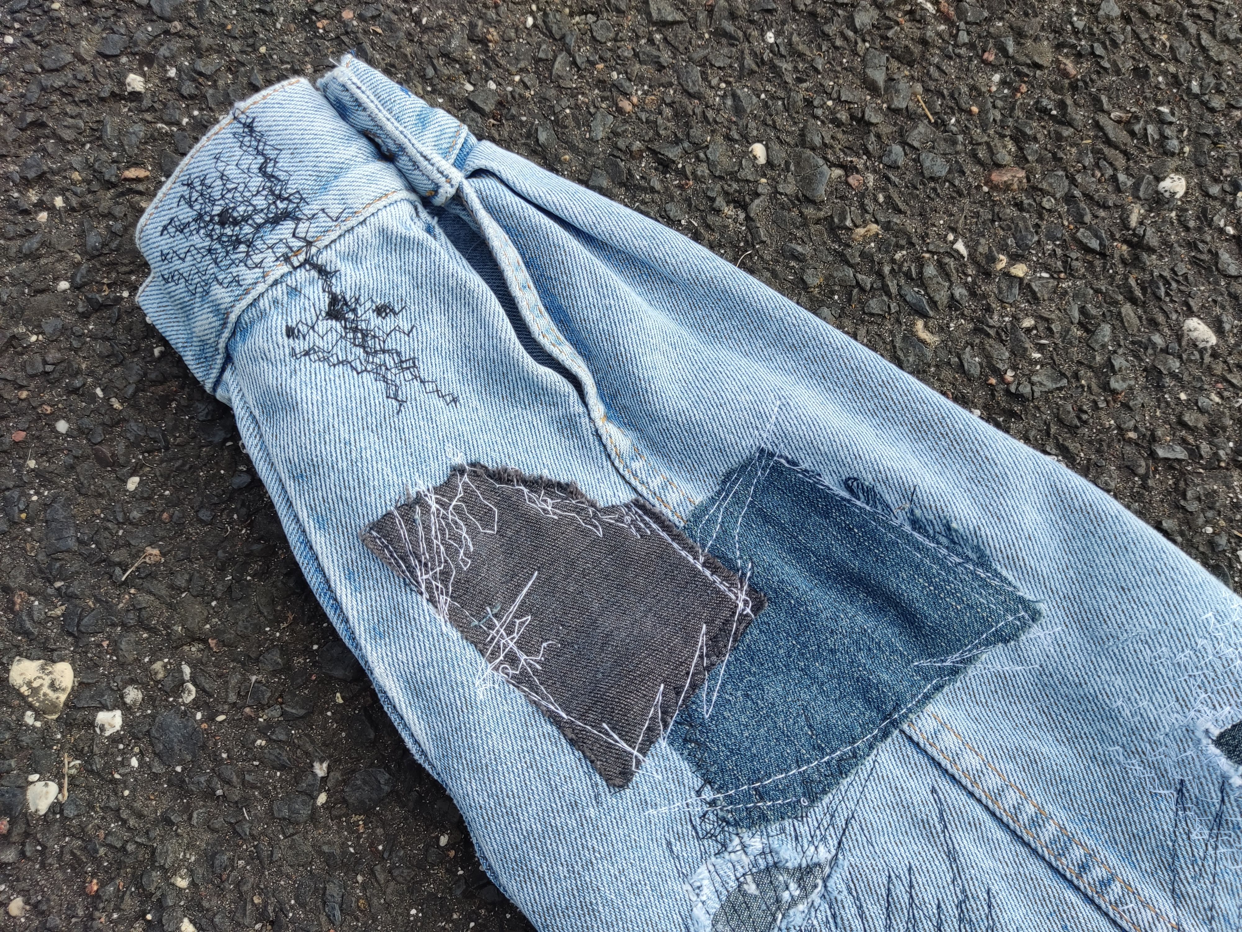 Kapital × Kapital Kountry Kapital Boro Inspired Jacket Distressed Patchwork Repaired Size US L / EU 52-54 / 3 - 10 Thumbnail