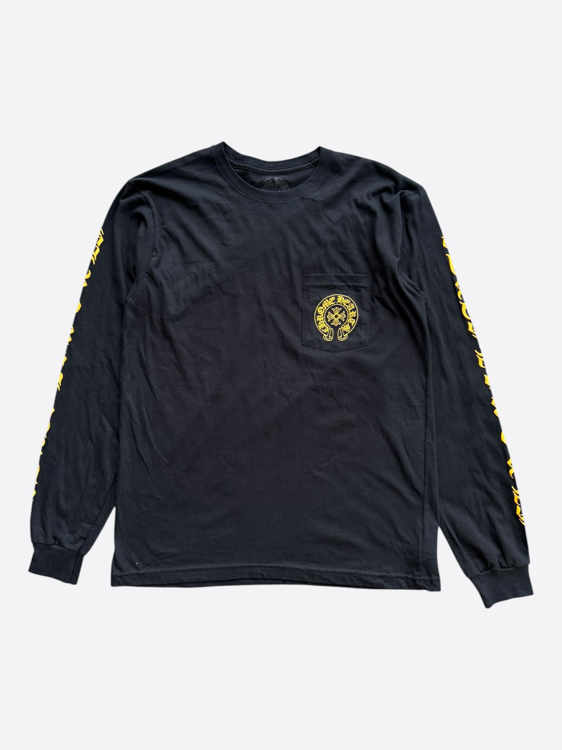 Chrome Hearts Chrome hearts horseshoe long sleeve tshirt | Grailed