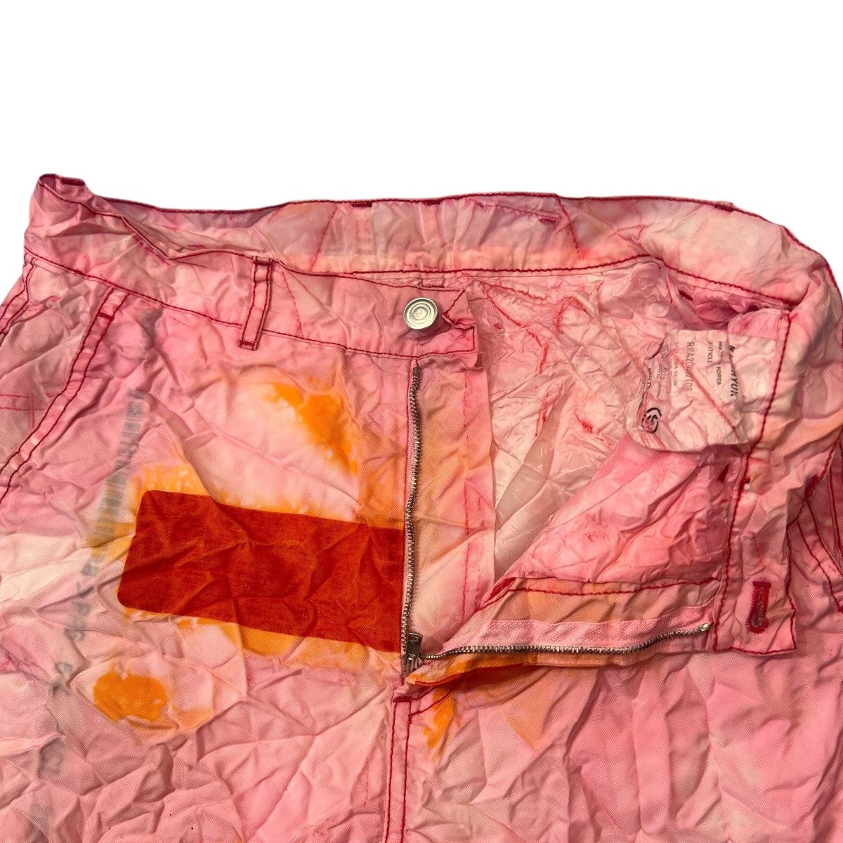 KANGHYUK KANGHYUK 2020 COLLECTION 8 Spray Crinkled Flare Airbag Pants Size US 28 / EU 44 - 5 Thumbnail