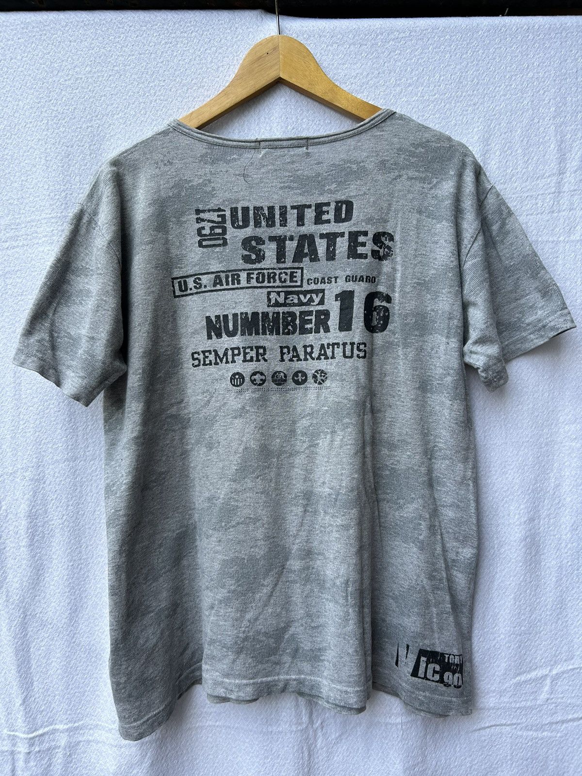 If Six Was Nine × Japanese Brand × Le Grande Bleu (L.G.B.) Digdeep new york poem archive tees Size US L / EU 52-54 / 3 - 2 Thumbnail