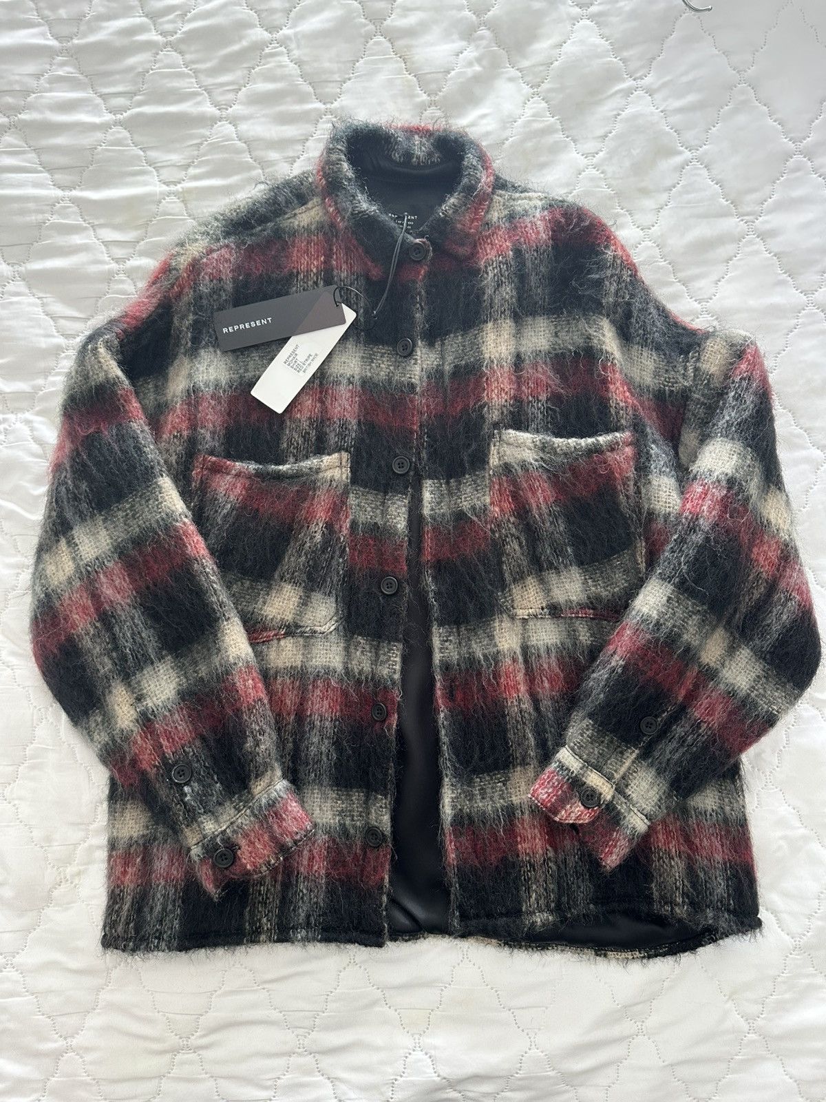 Represent Clo. Represent clo. Mohair shirt 2017 Size US L / EU 52-54 / 3 - 1 Thumbnail