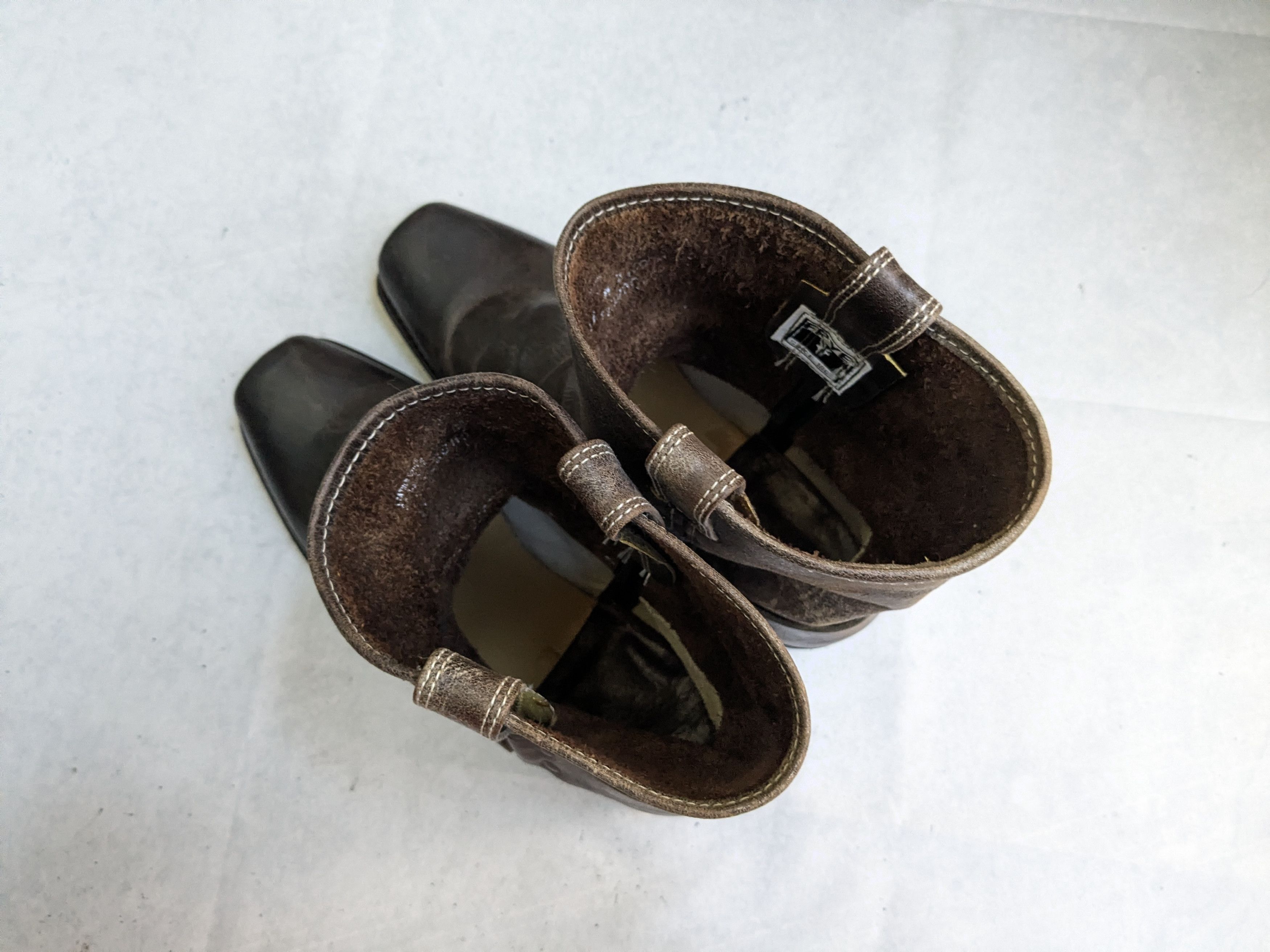 Frye Frye Harness Boots Brown 12 M Leather Size US 12 / EU 45 - 14 Thumbnail