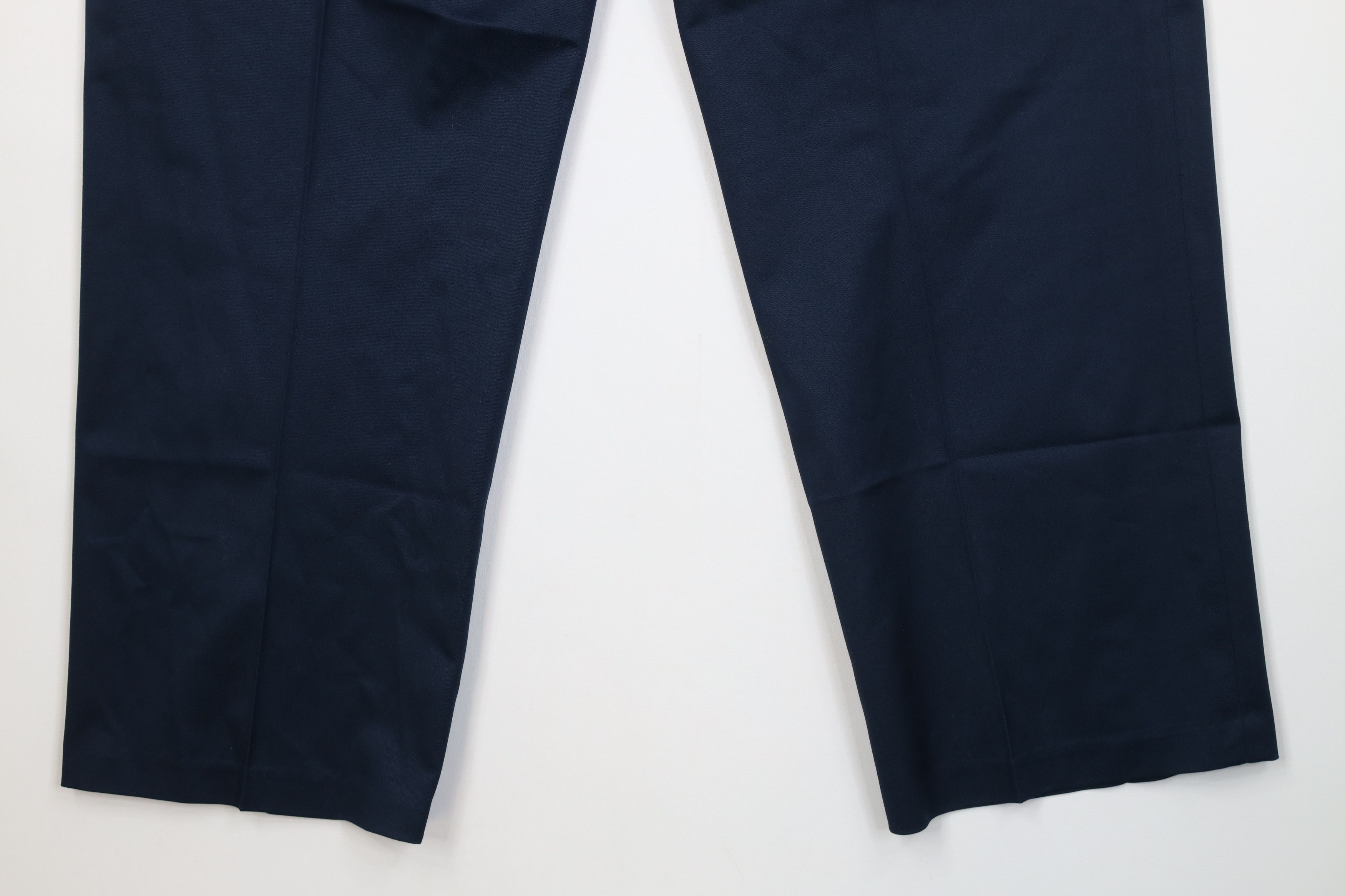 Perry Ellis Deadstock Vintage Y2K Perry Ellis Wide Leg Chino Pants Blue Size US 38 / EU 54 - 11 Thumbnail