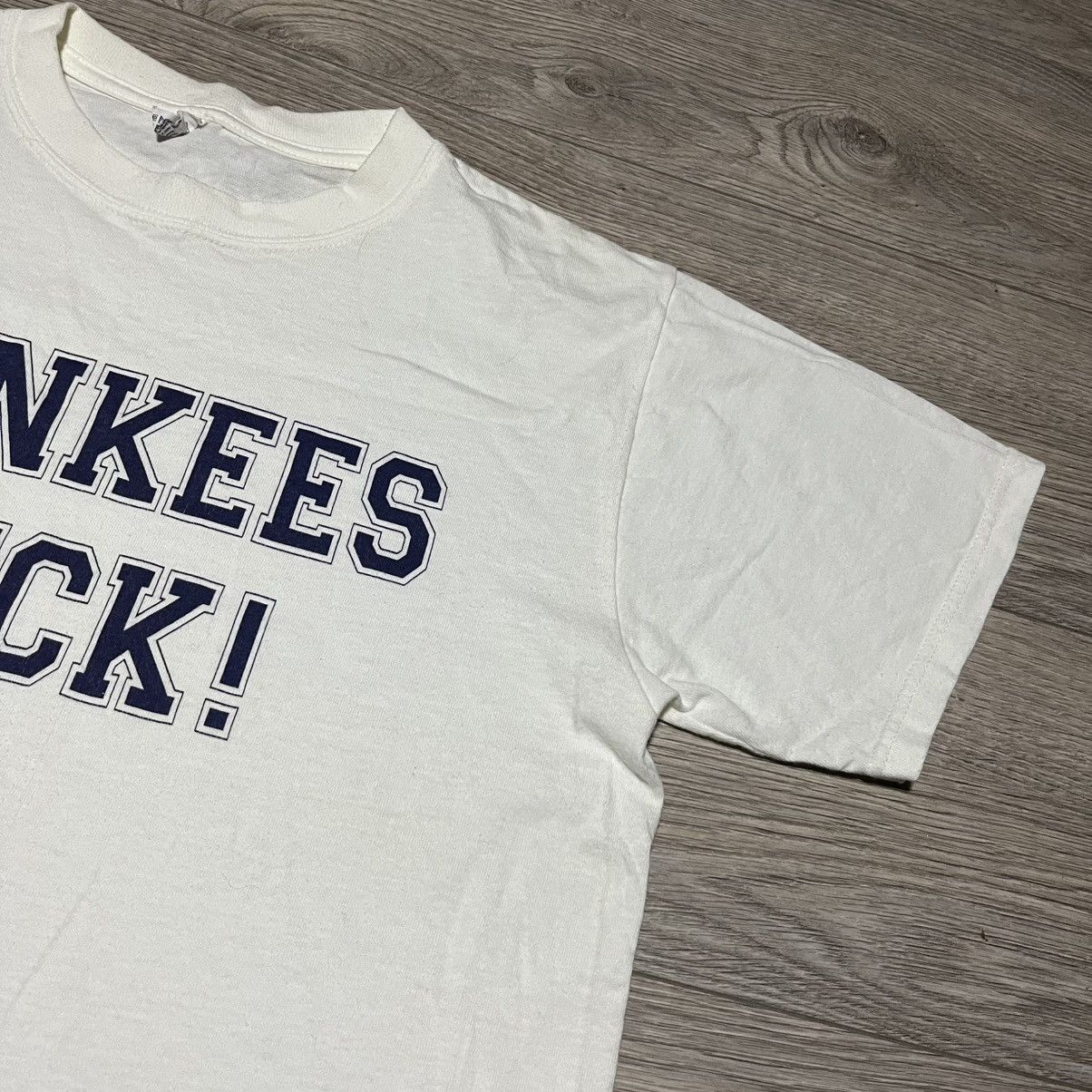 Vintage Yankees suck vintage tee Size US M / EU 48-50 / 2 - 4 Thumbnail