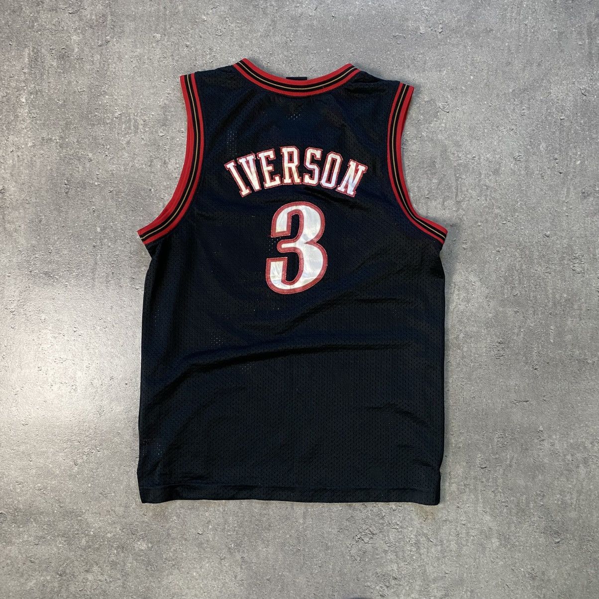 NBA Nike NBA Allen Iverson #3 Philadelphia 76ers Sixers Jersey Size US XL / EU 56 / 4 - 3 Thumbnail