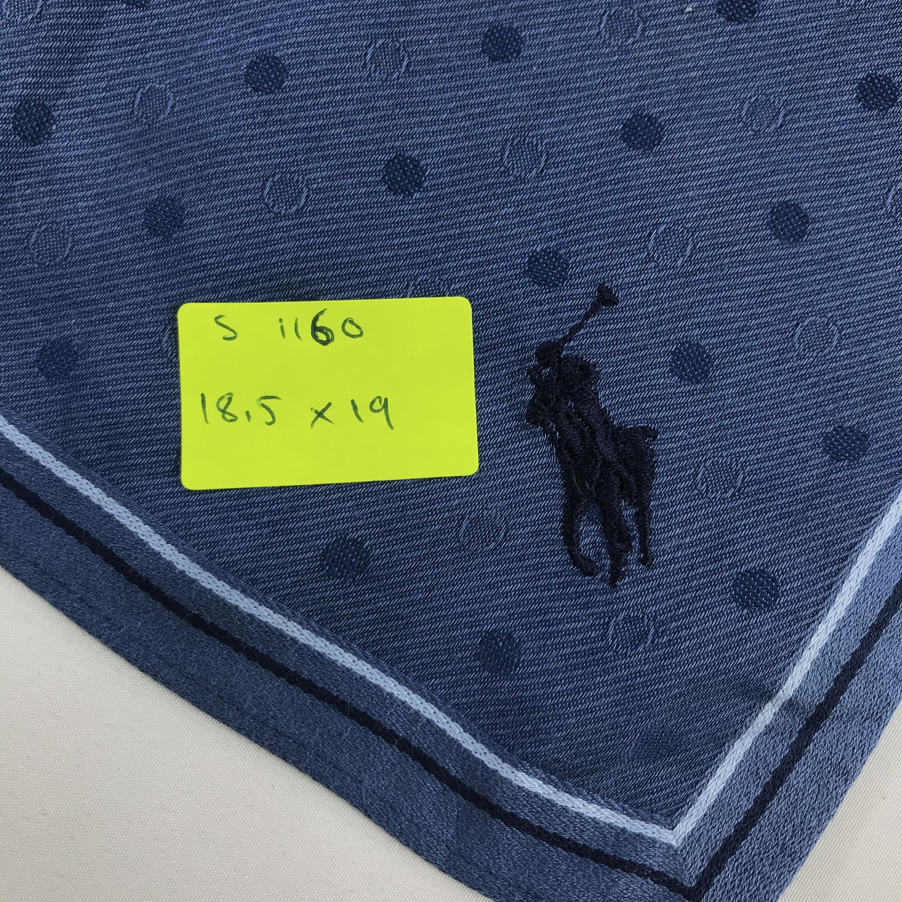 Polo Ralph Lauren × Vintage Polo Ralph Lauren Bandana / Handkerchief /Neckerchief -S1160 Size ONE SIZE - 5 Thumbnail