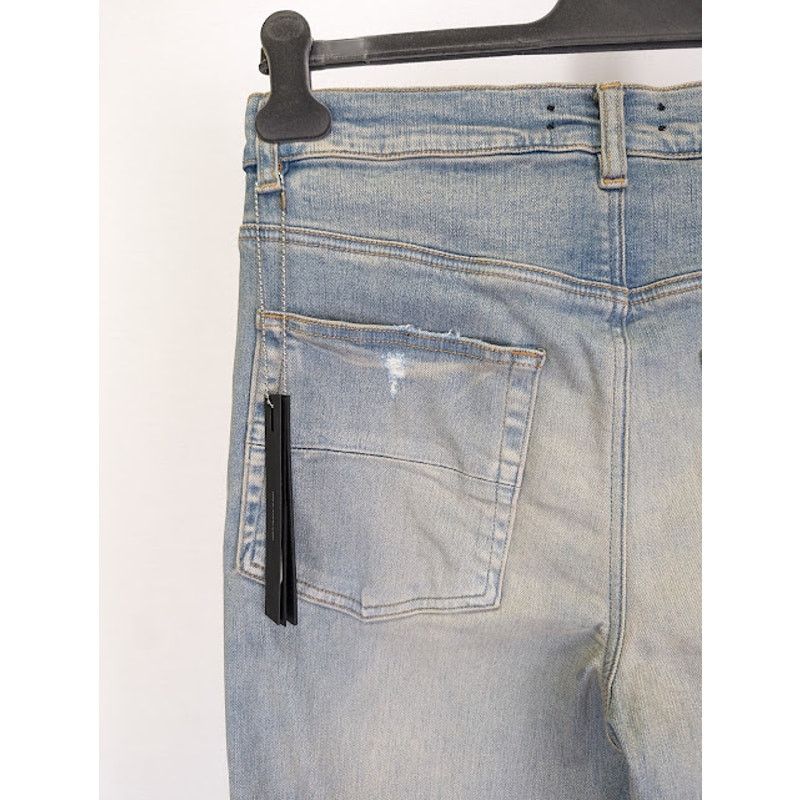 Amiri o1rshd1 Crystal Stack Flare Jeans in Clay Indigo Size US 32 / EU 48 - 18 Thumbnail
