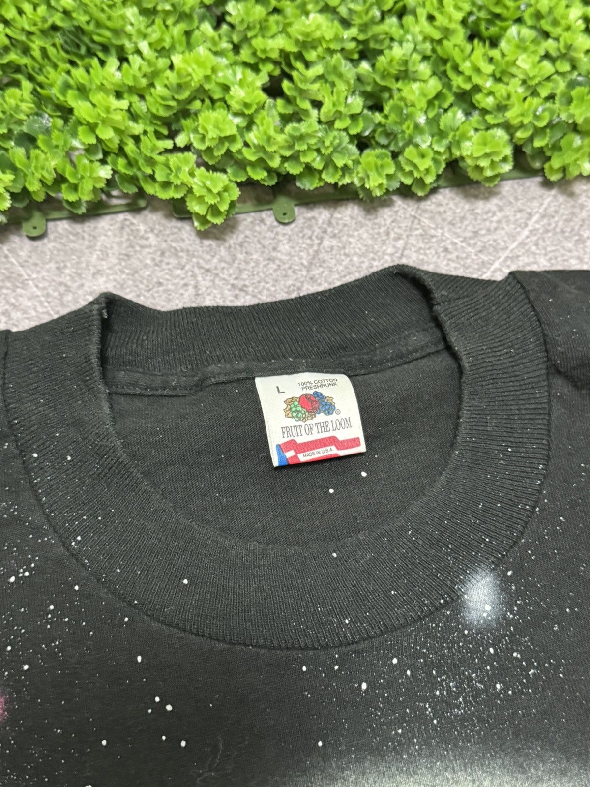 Vintage Vintage Space Cowboy Moon Over Print T Shirt Graphic Print Size US L / EU 52-54 / 3 - 3 Thumbnail