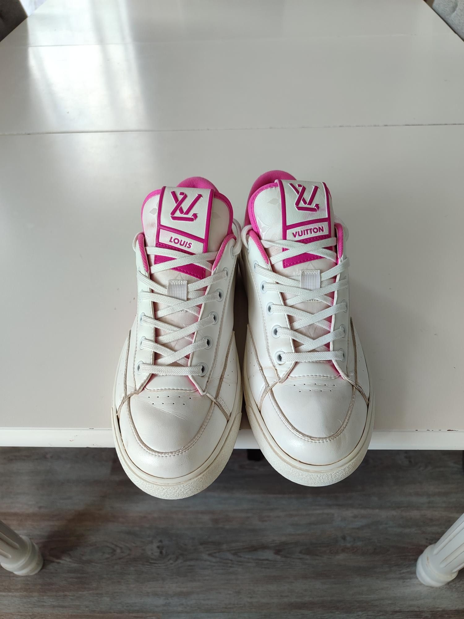 Louis Vuitton BASKETS LOUIS VUITTON CHARLIE Size US 9.5 / IT 39.5 - 4 Thumbnail