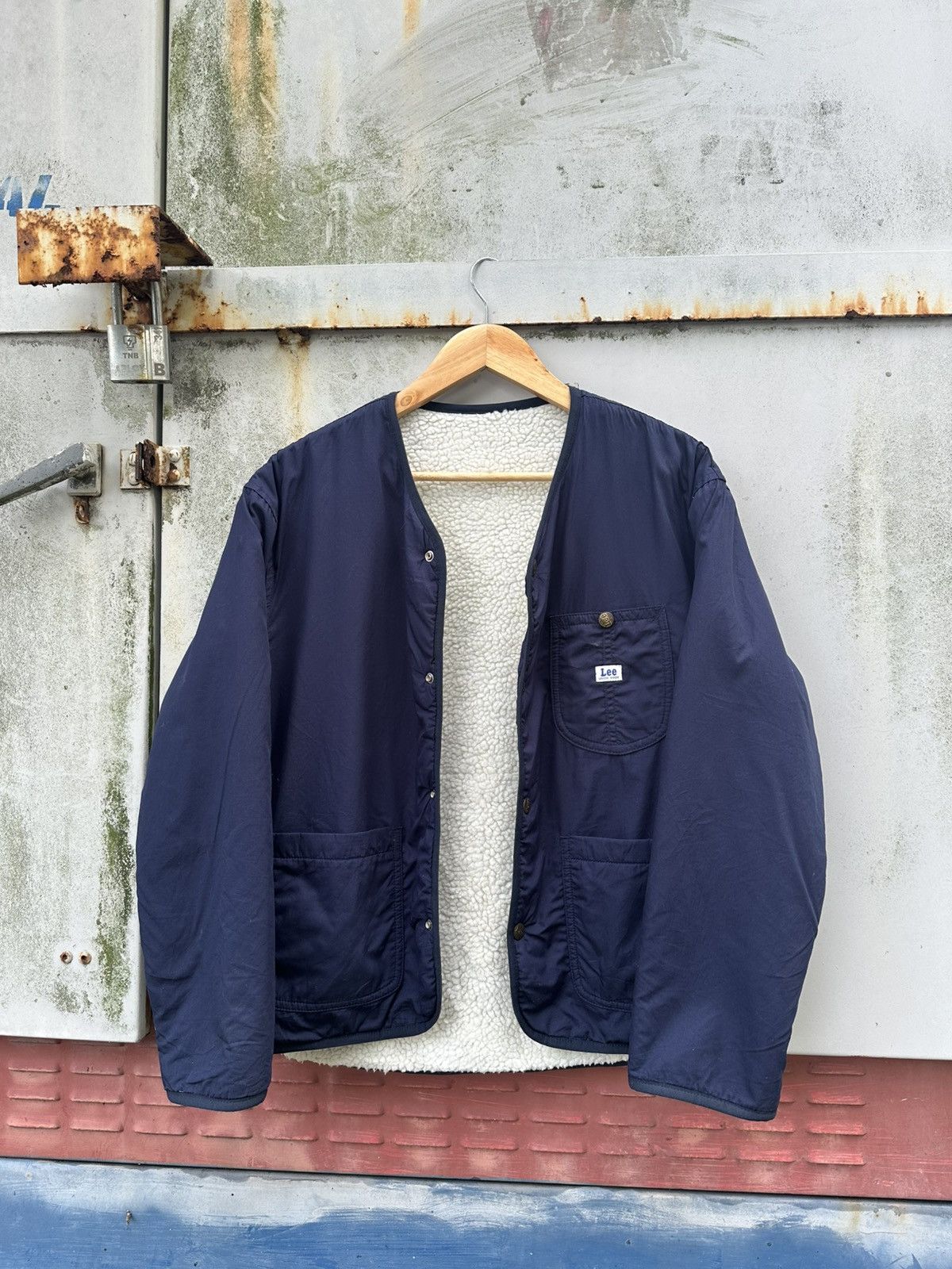 Lee 👹Lee Union Made Fleece Lined Utility Jacket Size US S / EU 44-46 / 1 - 9 Thumbnail