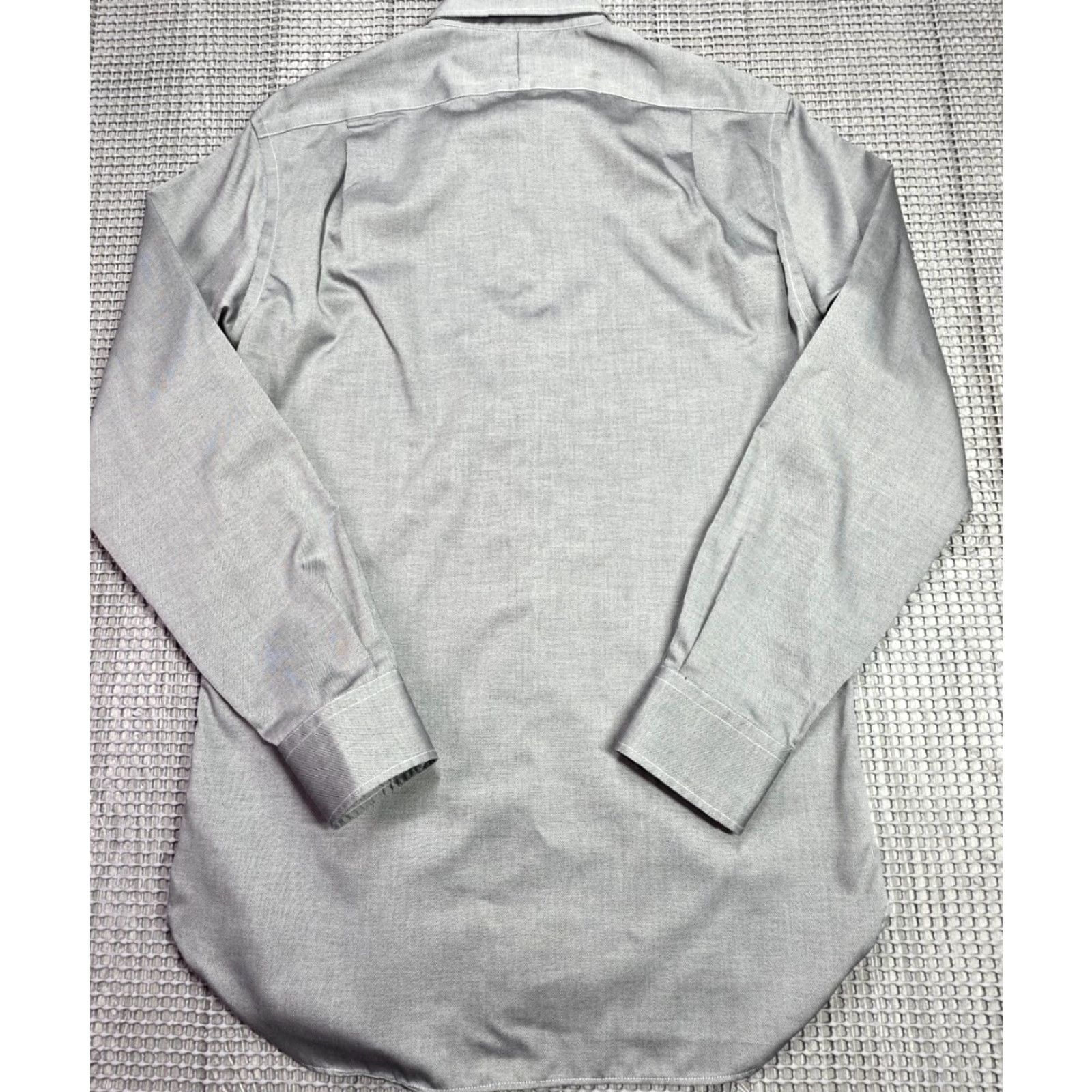 Polo Ralph Lauren VINTAGE Polo Ralph Lauren Shirt Men 15-32/33 Gray Diamond Button Up Slim Fit Easy Care Size US M / EU 48-50 / 2 - 7 Thumbnail