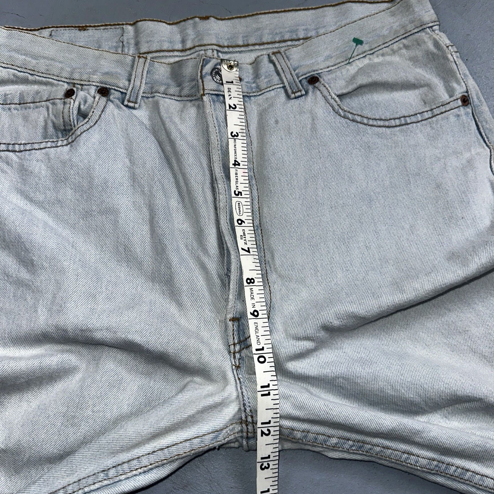 Levi's VINTAGE Levi's 501 Jeans Men 36x32 Light Wash Straight 90s USA 501 Series Classic Comfort Jeans (Light) Size US 36 / EU 52 - 6 Thumbnail