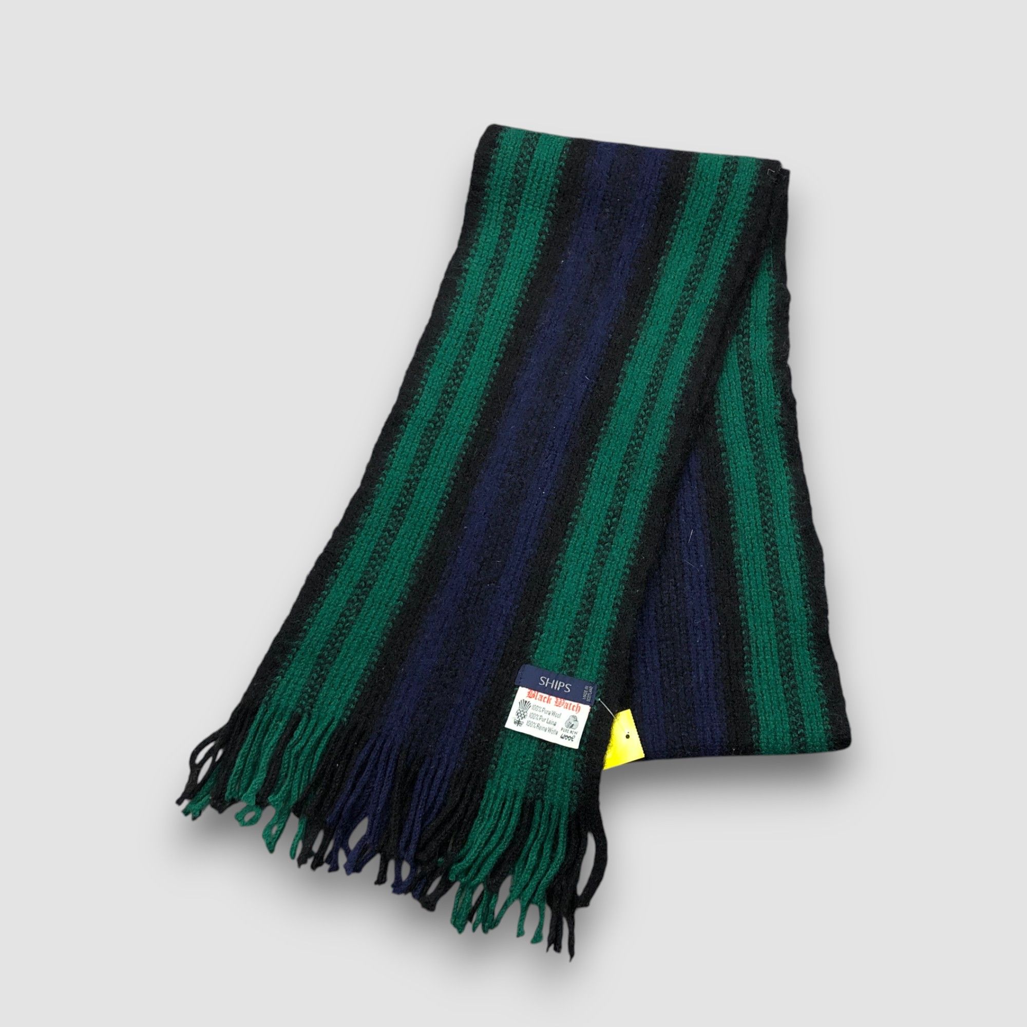 SHIPS Vintage Ships Scarf Muffler Wool Cashmere Scarves Size ONE SIZE - 2 Thumbnail