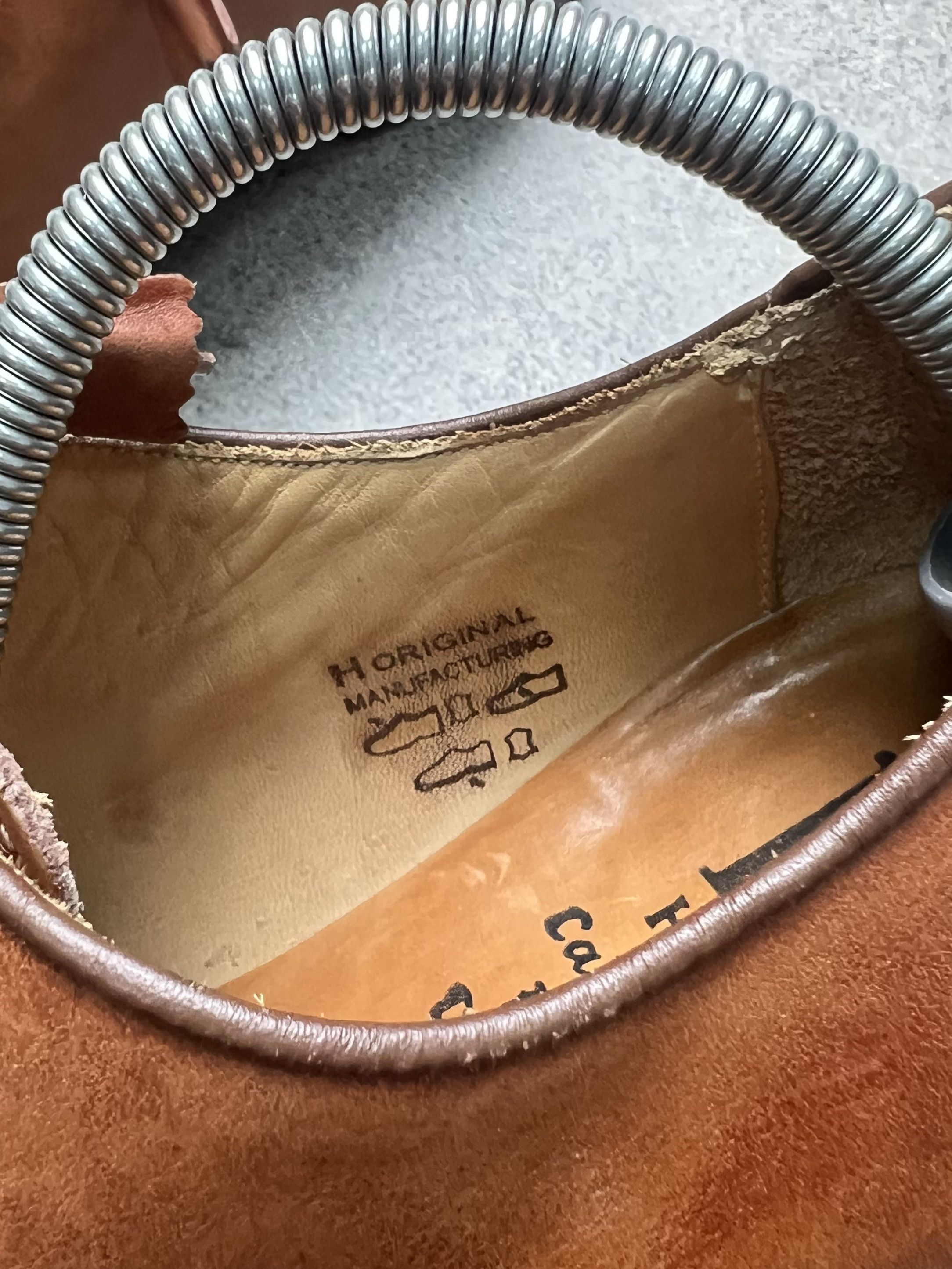 Firenze Harris Firenze 1913 antique italian leather shoes Size US 7.5 / EU 40-41 - 6 Thumbnail