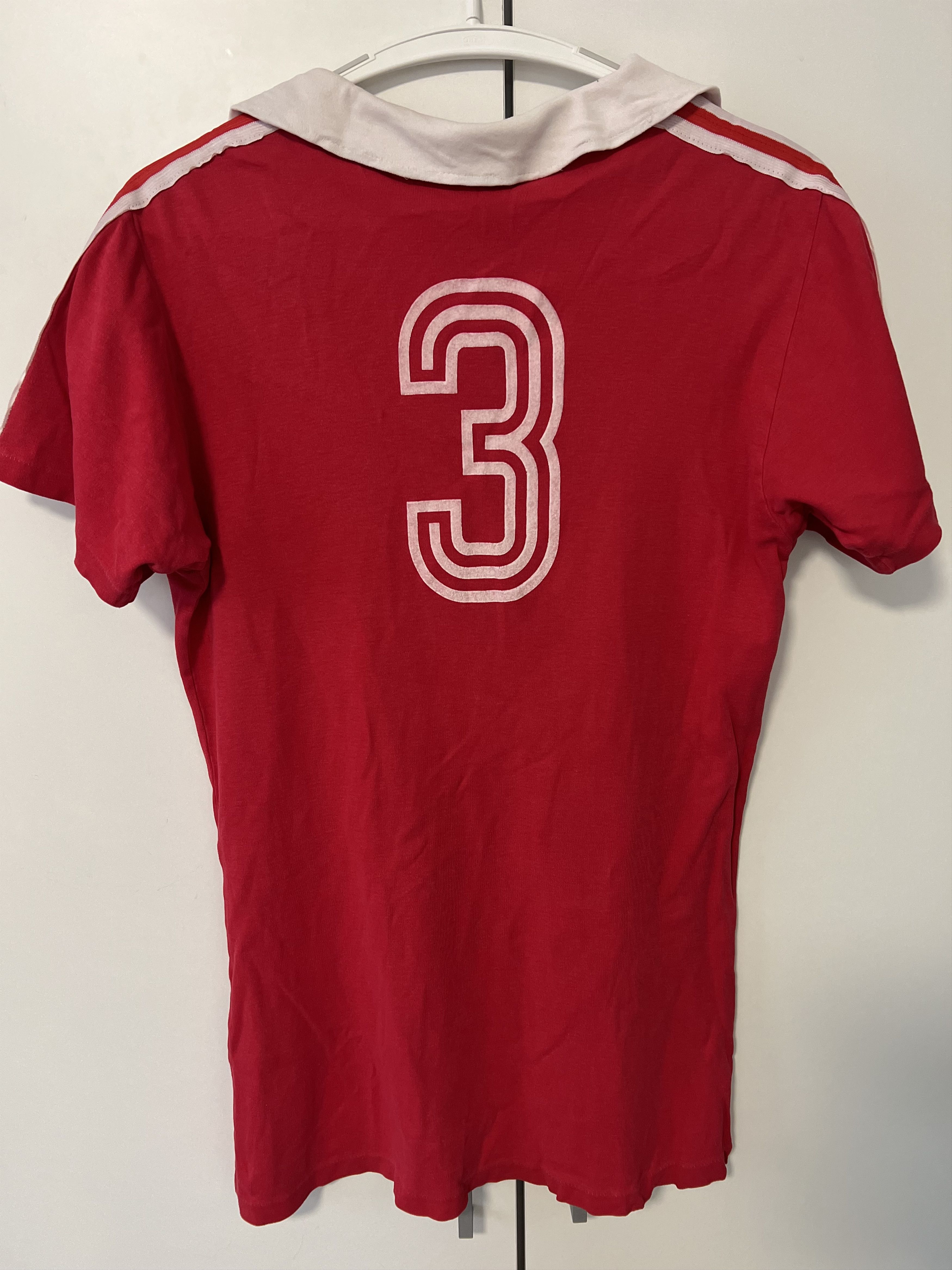 Adidas Vintage Adidas Vintage #3 football soccer jersey shirt Size US S / EU 44-46 / 1 - 14 Thumbnail
