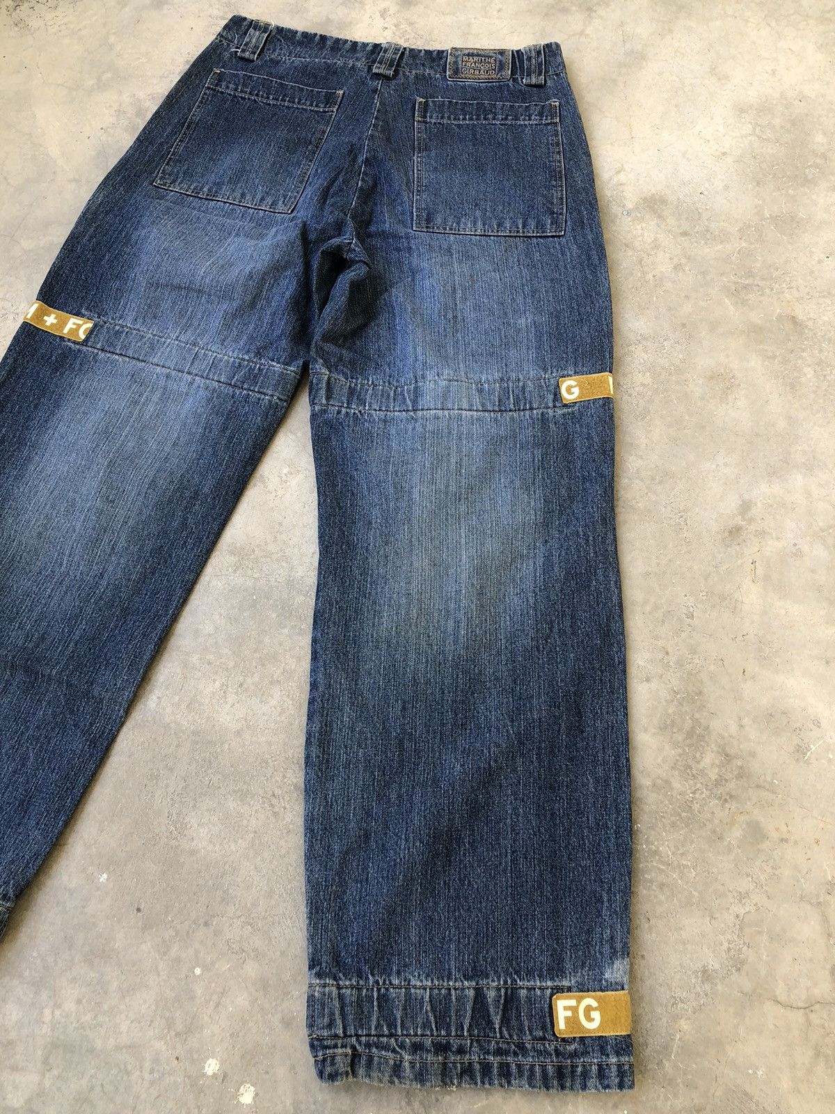 Marithe + Francois Girbaud Le Jean Marithe Francois Gurbaud Y2k M+FG Strap Baggy Denim Size US 34 / EU 50 - 19 Thumbnail