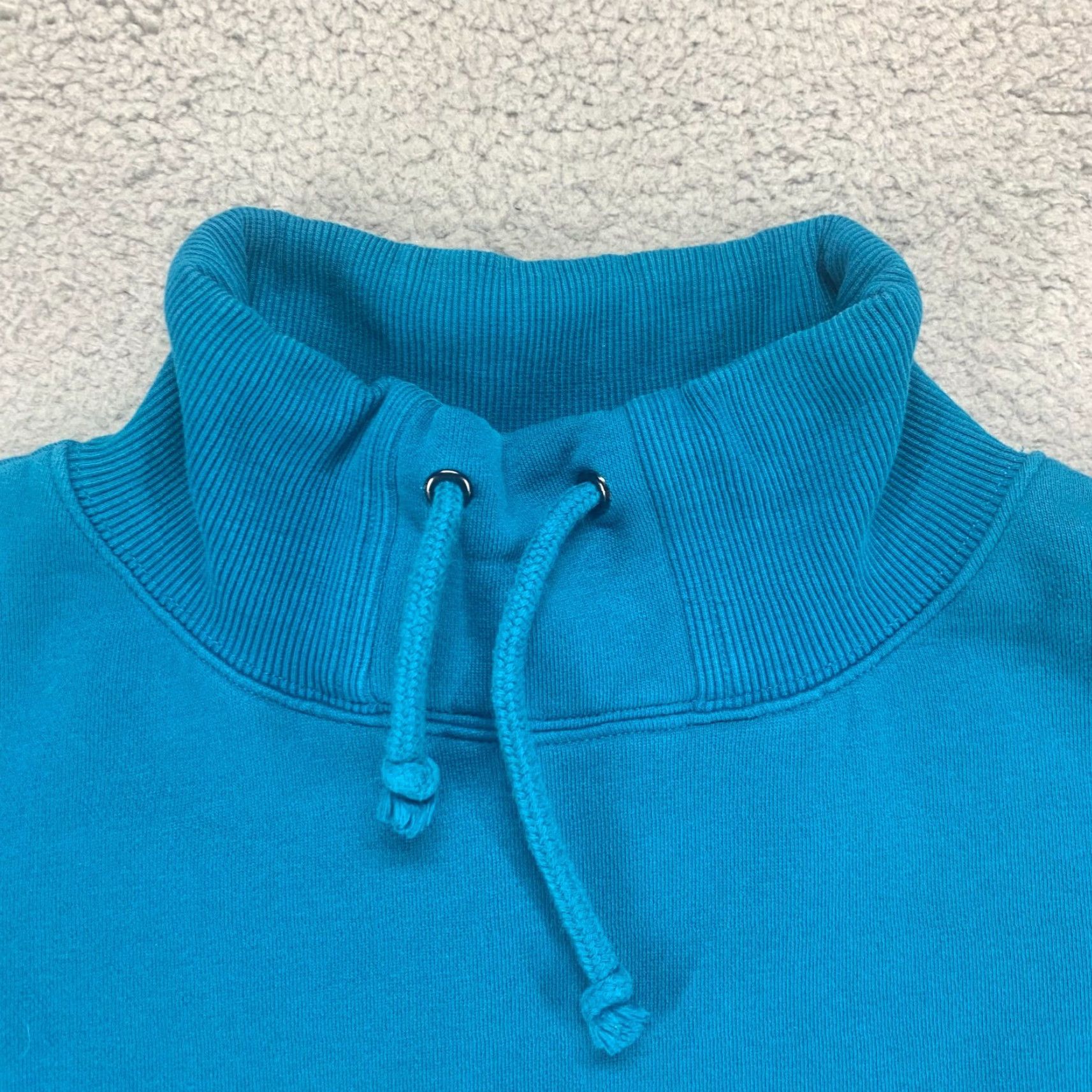 Vintage DULUTH TRADING Outdoor Stretch Pullover Sweater Mens Medium Blue with Zip Pockets Size US M / EU 48-50 / 2 - 4 Thumbnail