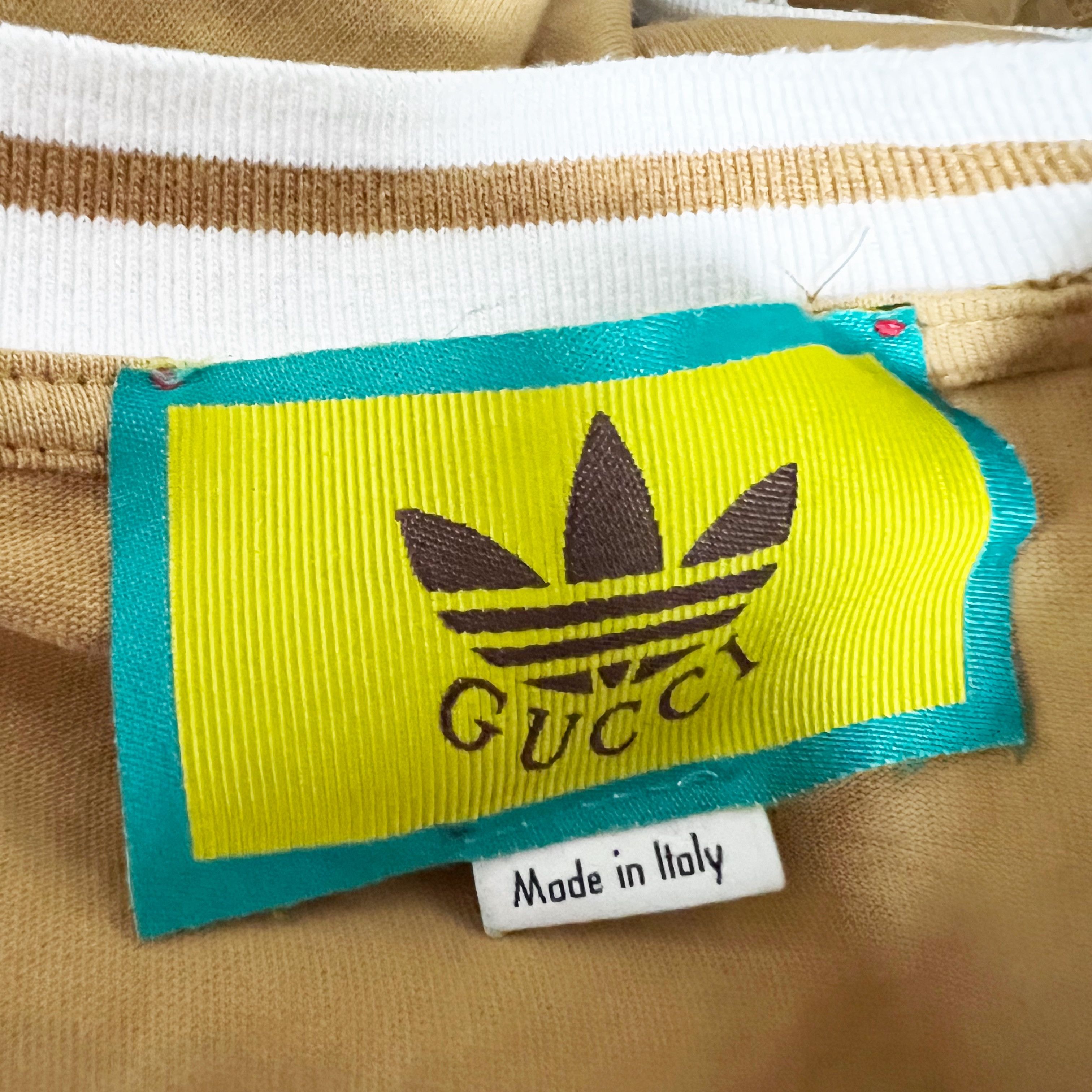 Adidas × Gucci Gucci Adidas Trefoil Logo Graphic Print Size M / US 6-8 / IT 42-44 - 2 Thumbnail