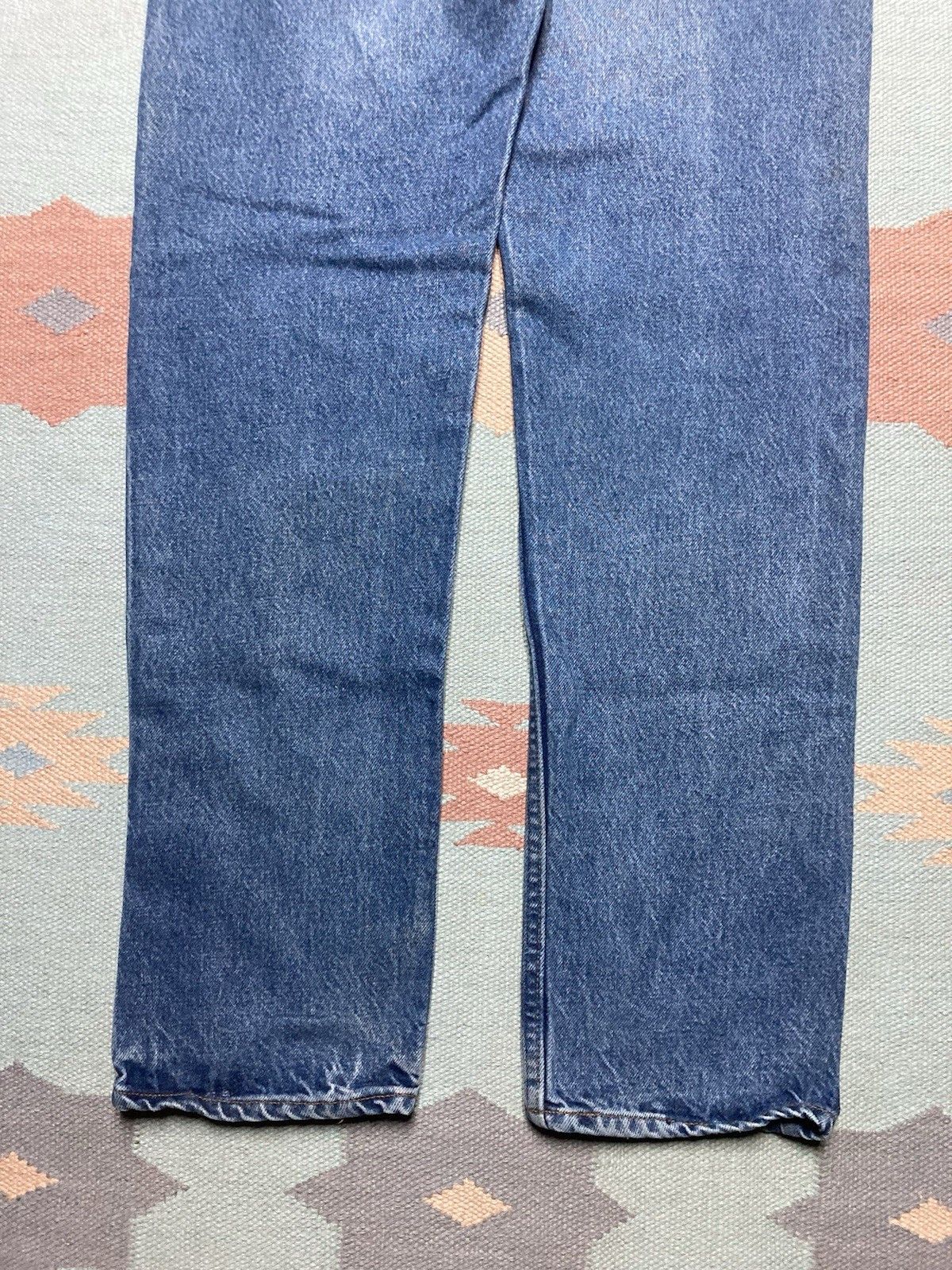 Levi's × Vintage 1980s Levi’s 505 0217 jeans faded denim dark indigo 33x32 Size US 33 - 8 Thumbnail