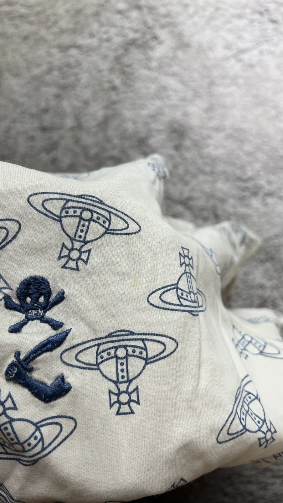 Vivienne Westwood Vivienne Westwood x Anglomania orb logo monogram t shirt Size US L / EU 52-54 / 3 - 5 Thumbnail