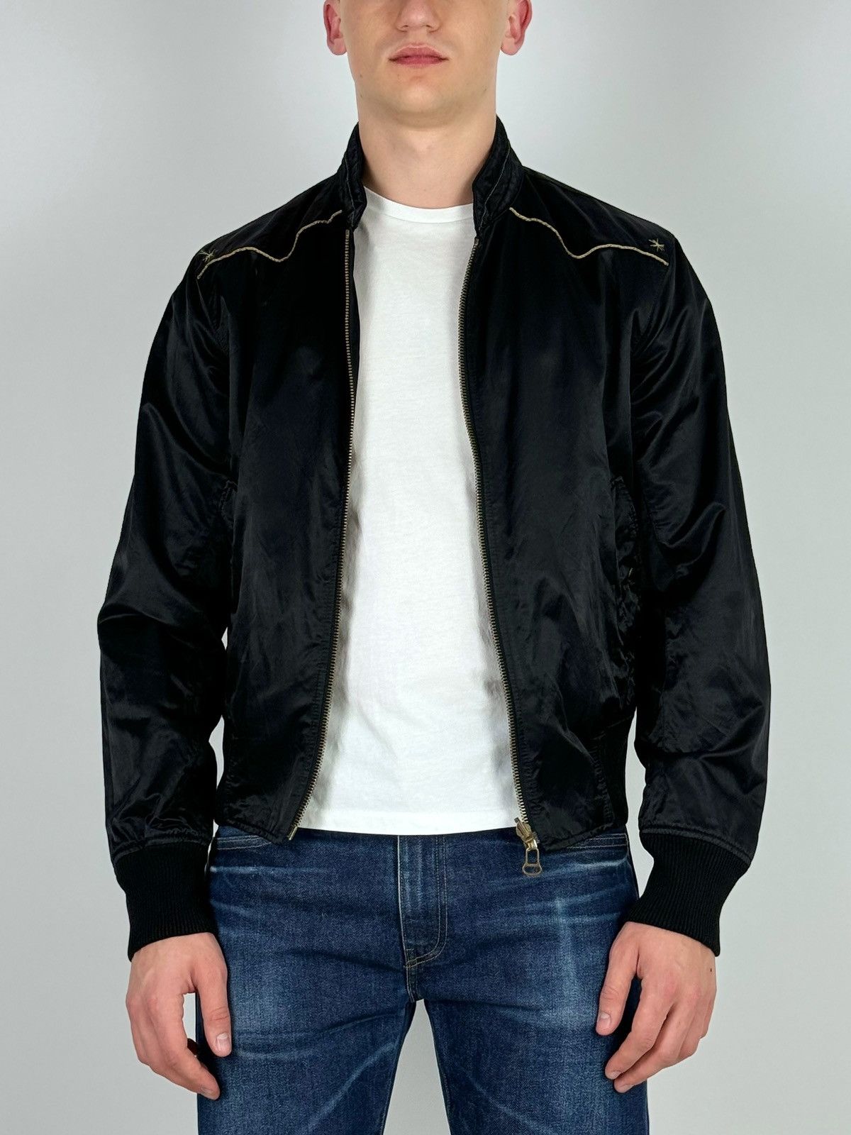 Hugo Boss Hugo Boss Fabulous Reversible Black Bomber Jacket Size US M / EU 48-50 / 2 - 1 Thumbnail