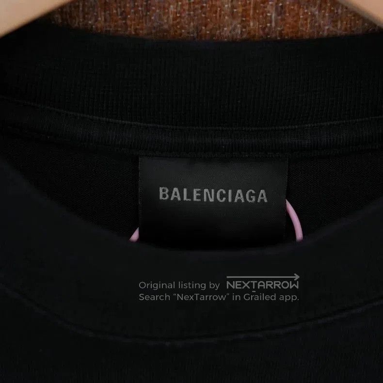 Balenciaga Balenciaga Tape Coke Black Short Sleeve. Size US XS / EU 42 / 0 - 3 Thumbnail