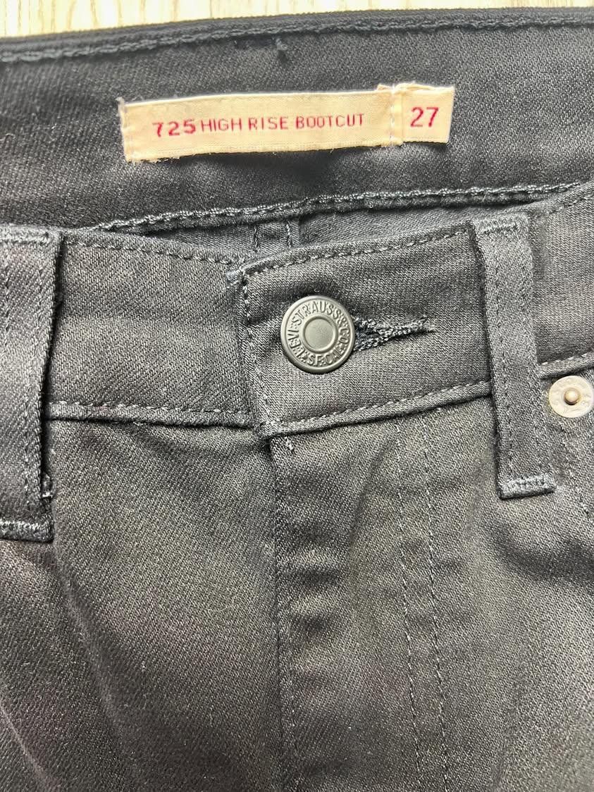Levi's Levi's baggy denim pants Black 27x28 Size 27" / US 4 / IT 40 - 6 Thumbnail