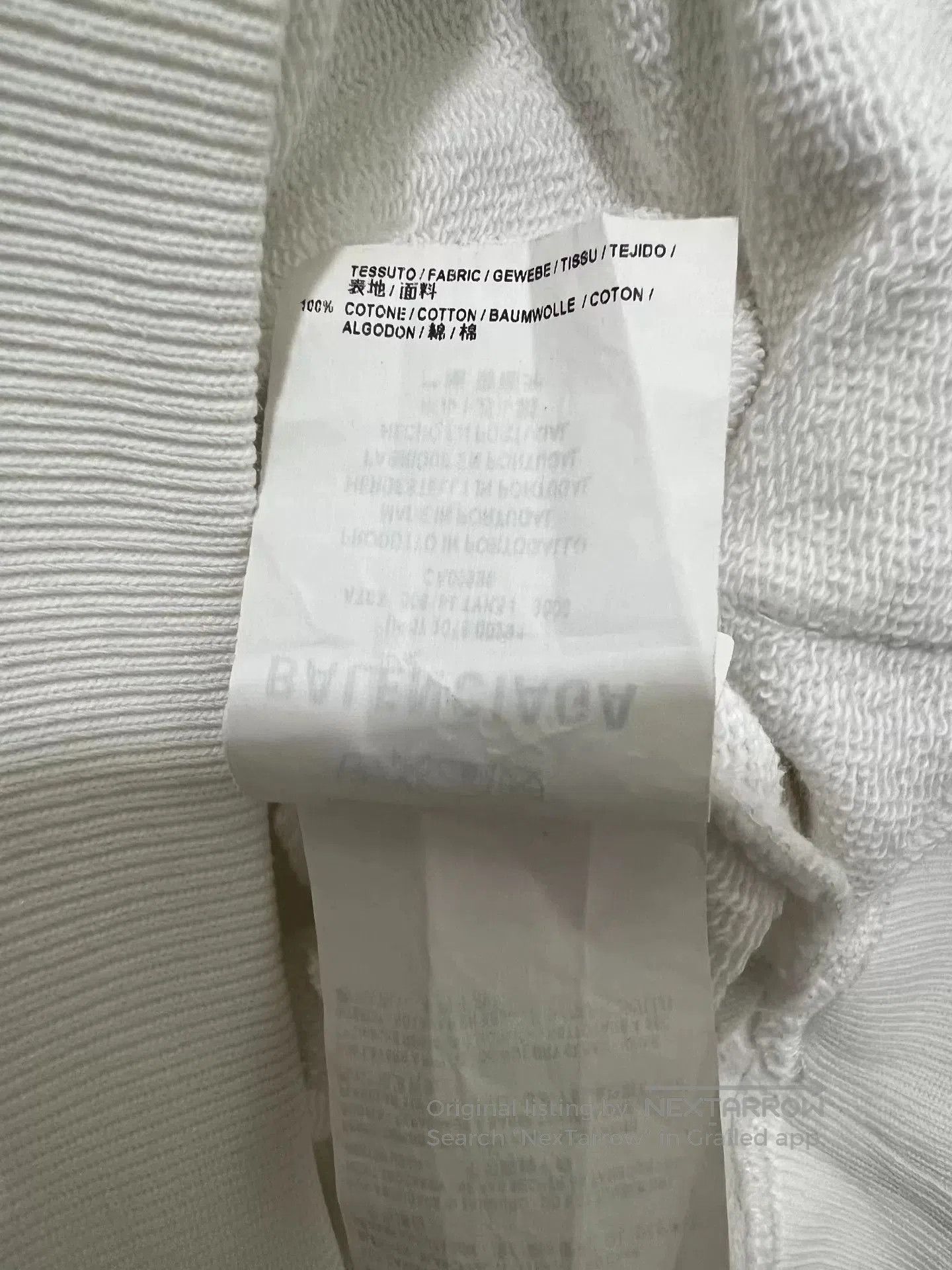 Balenciaga Balenciaga Oversized Casual Hoodie S. Size US S / EU 44-46 / 1 - 8 Thumbnail