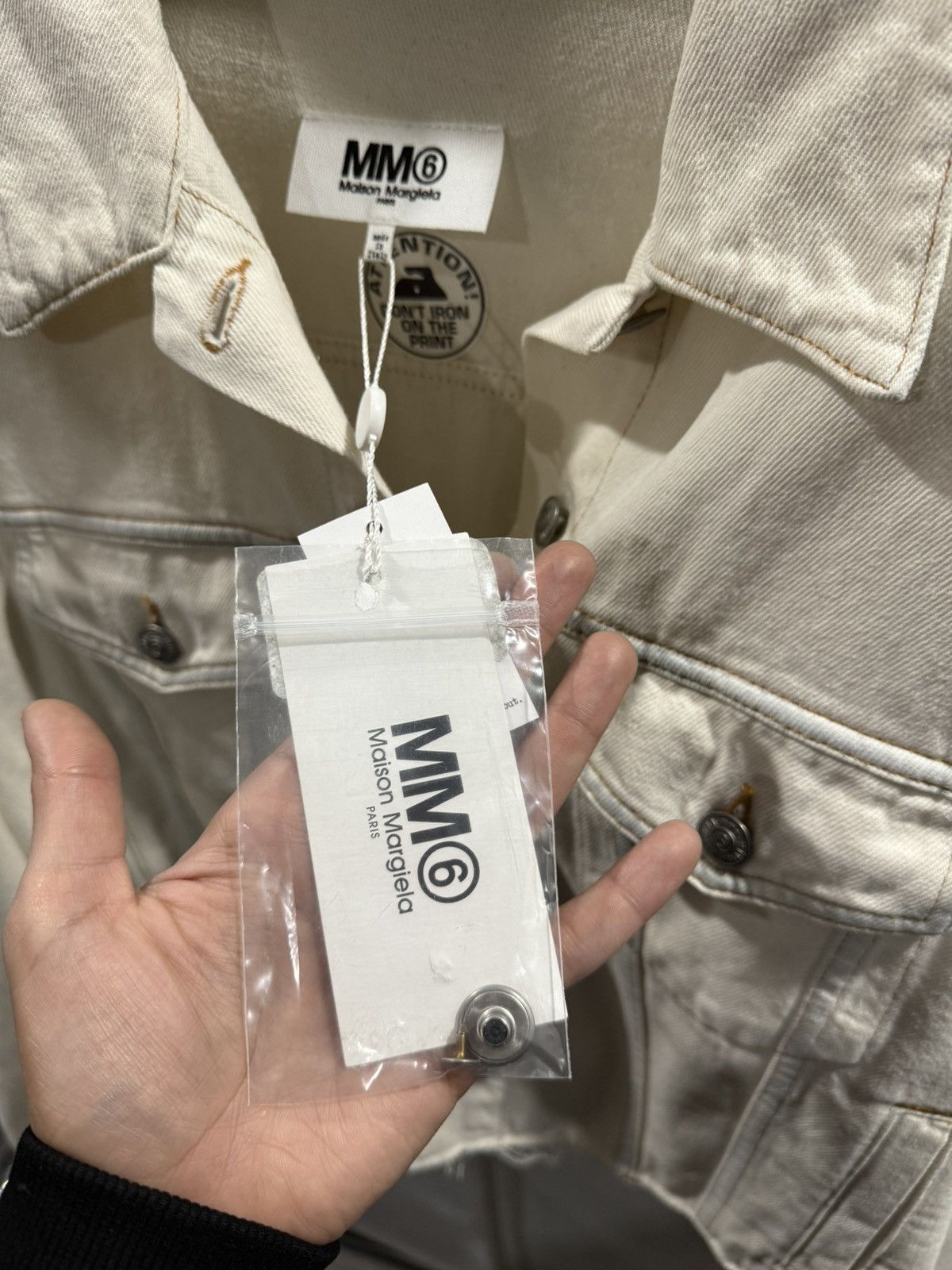 MM6 MM6 Cut off Denim Jacket Size US S / EU 44-46 / 1 - 8 Thumbnail