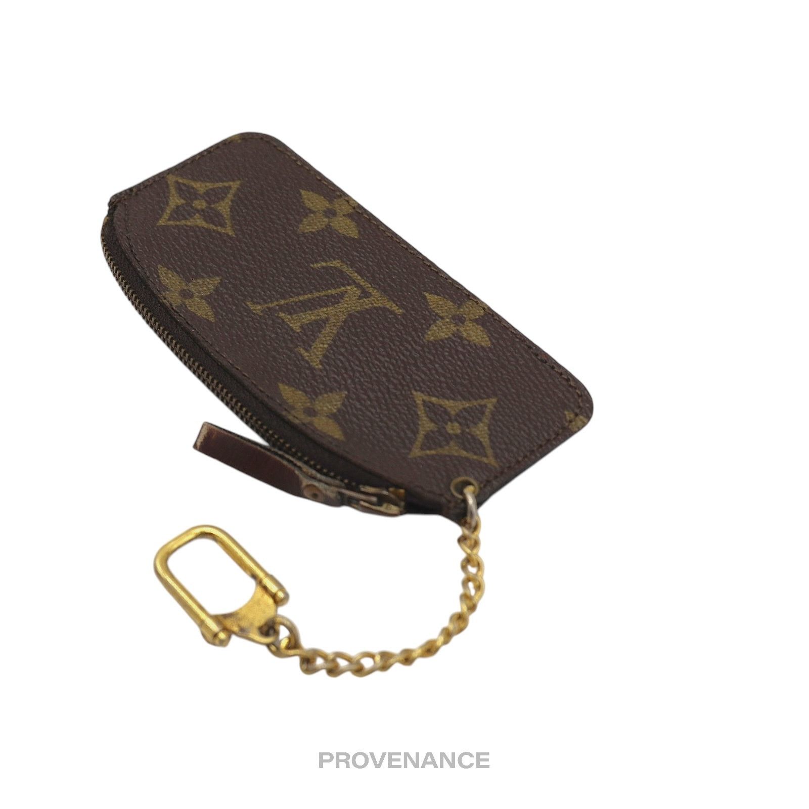 Louis Vuitton 🔴 Louis Vuitton Ellipse Key Pouch Cles - Monogram Dark Size ONE SIZE - 4 Thumbnail