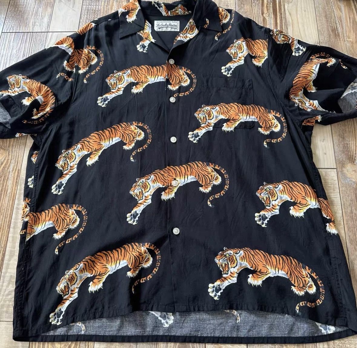 Wacko Maria Wacko Maria tiger print shirt wxx Size US XL / EU 56 / 4 - 5 Thumbnail