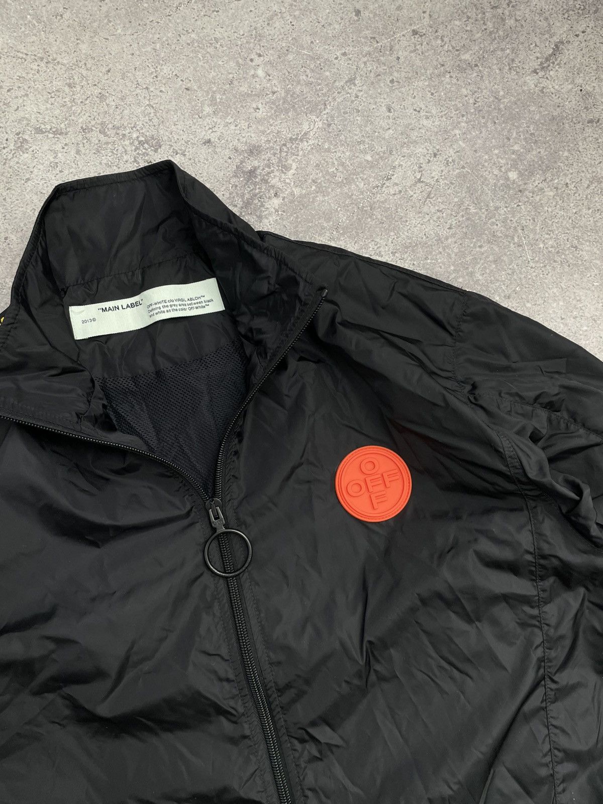 Off-White OFF-WHITE Diagonal Nylon Track Jacket Size US M / EU 48-50 / 2 - 4 Thumbnail