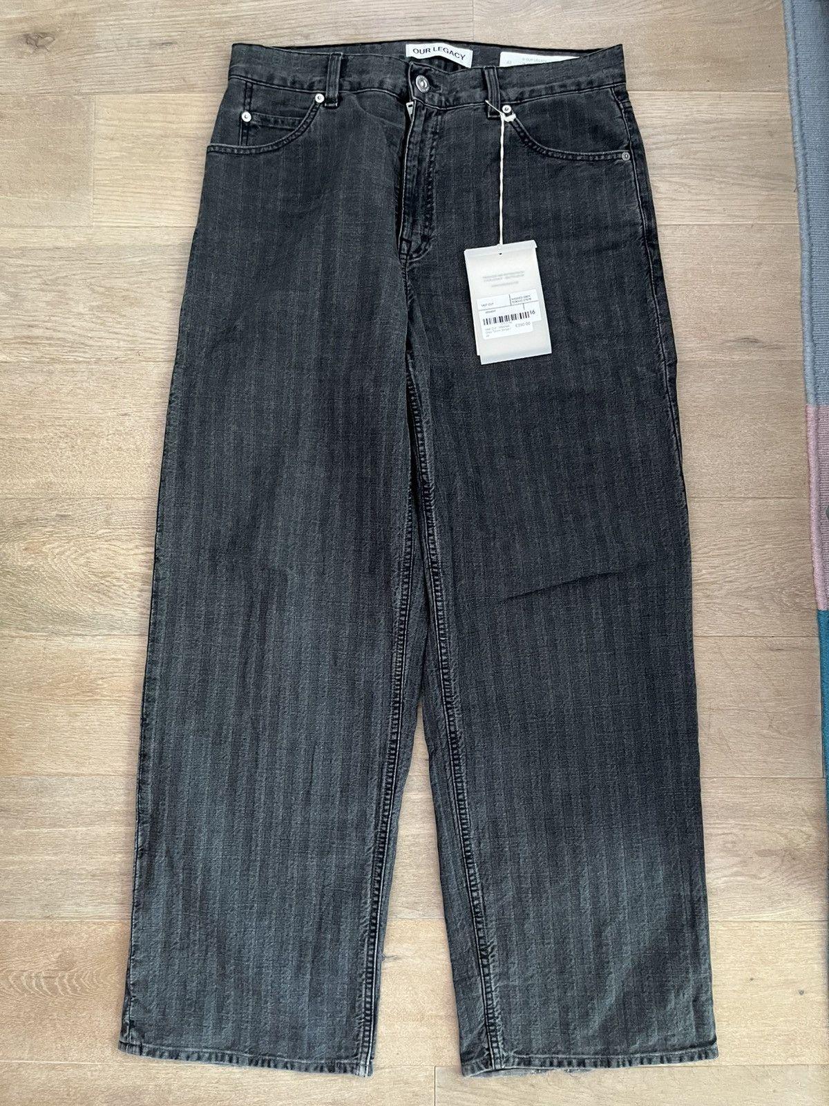 パンツ OUR LEGACY FOREVER BLUE DRAPE DENIM パンツ OUR LEGACY FOREVER BLUE DRAPE DENIM