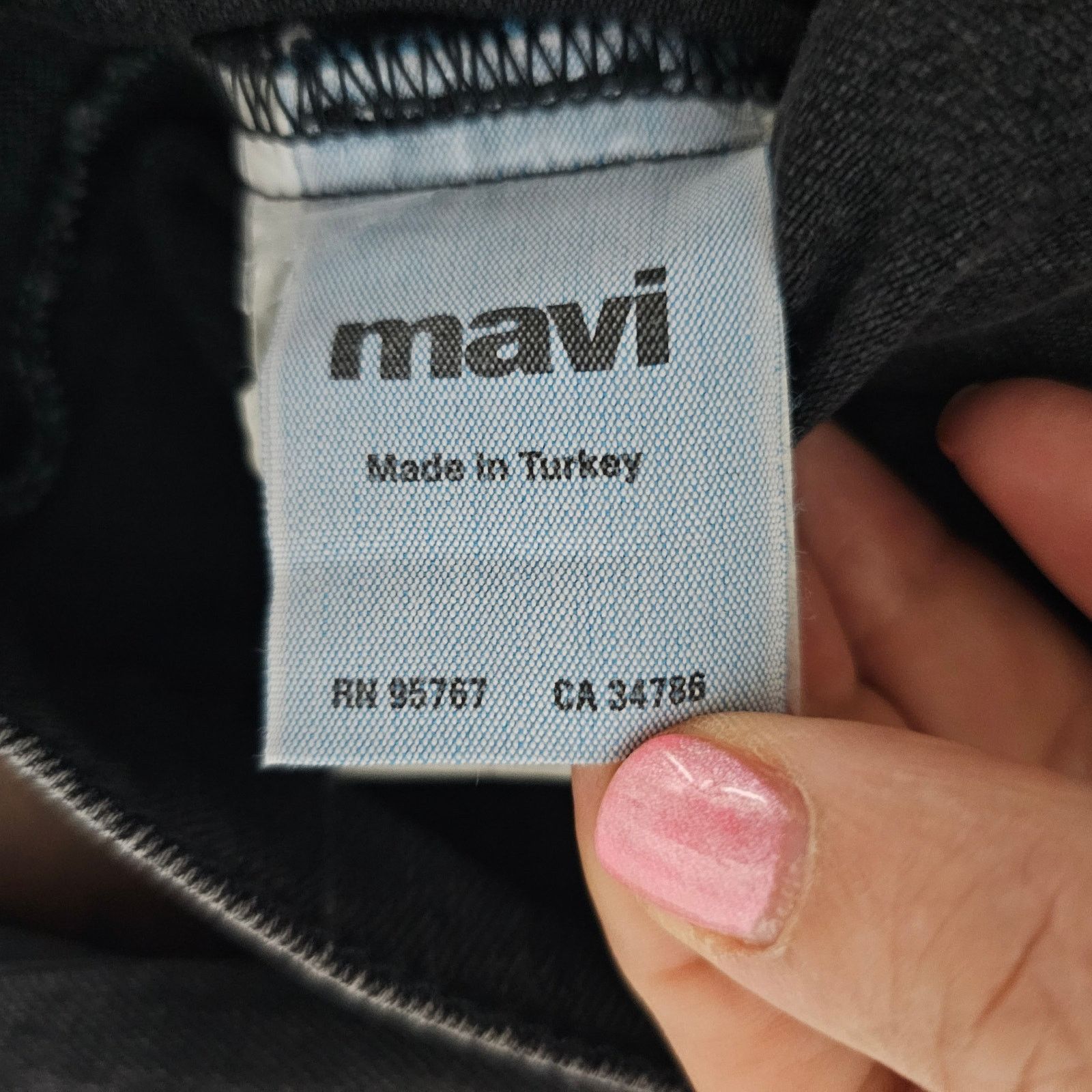 Mavi NWT Mavi Jeans Black Denim Jacket Sample Size Small Size S / US 4 / IT 40 - 7 Thumbnail