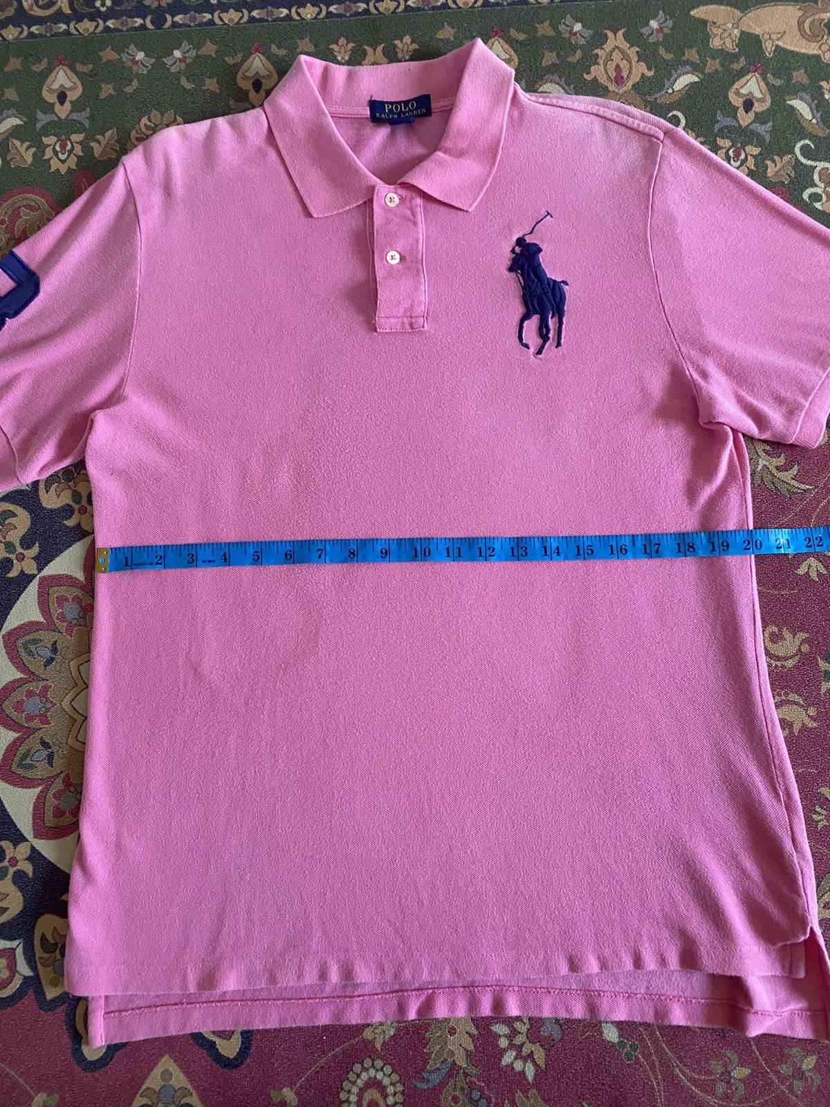 Polo Ralph Lauren Polo Ralph Lauren Big Logo Polo Tee Size US M / EU 48-50 / 2 - 10 Thumbnail