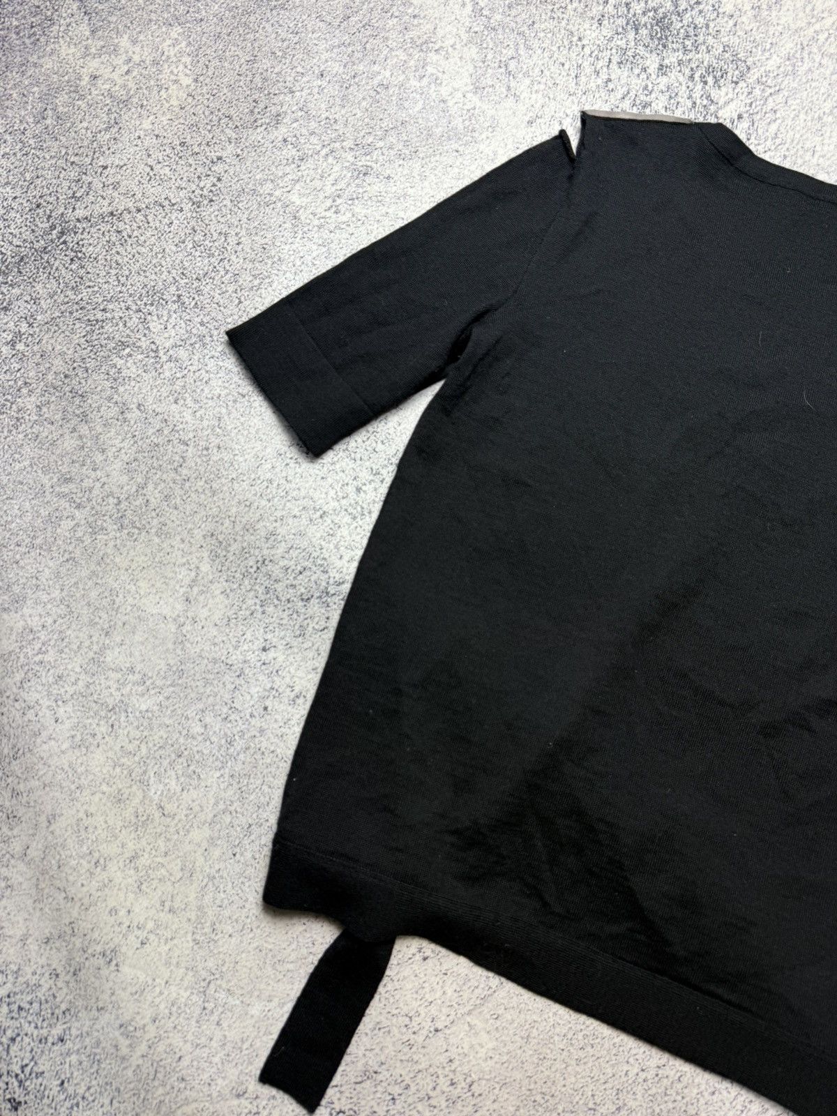 Miu Miu Miu Miu Black Knit Top – Made in Italy Size M / US 6-8 / IT 42-44 - 14 Thumbnail