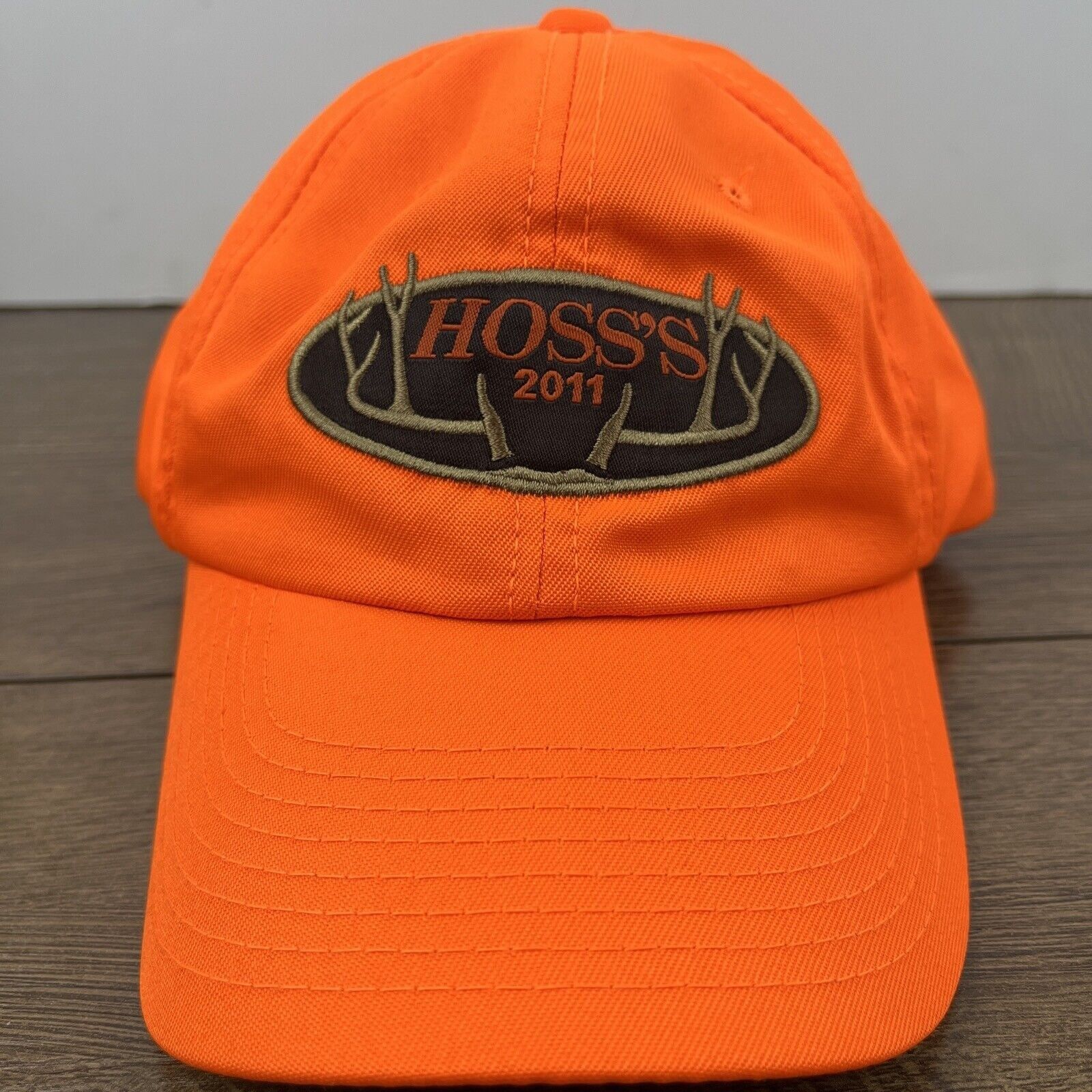 Other Hoss’s Hat Hoss Orange Hat Adjustable Adult Size Hat Orange Size ONE SIZE - 5 Thumbnail