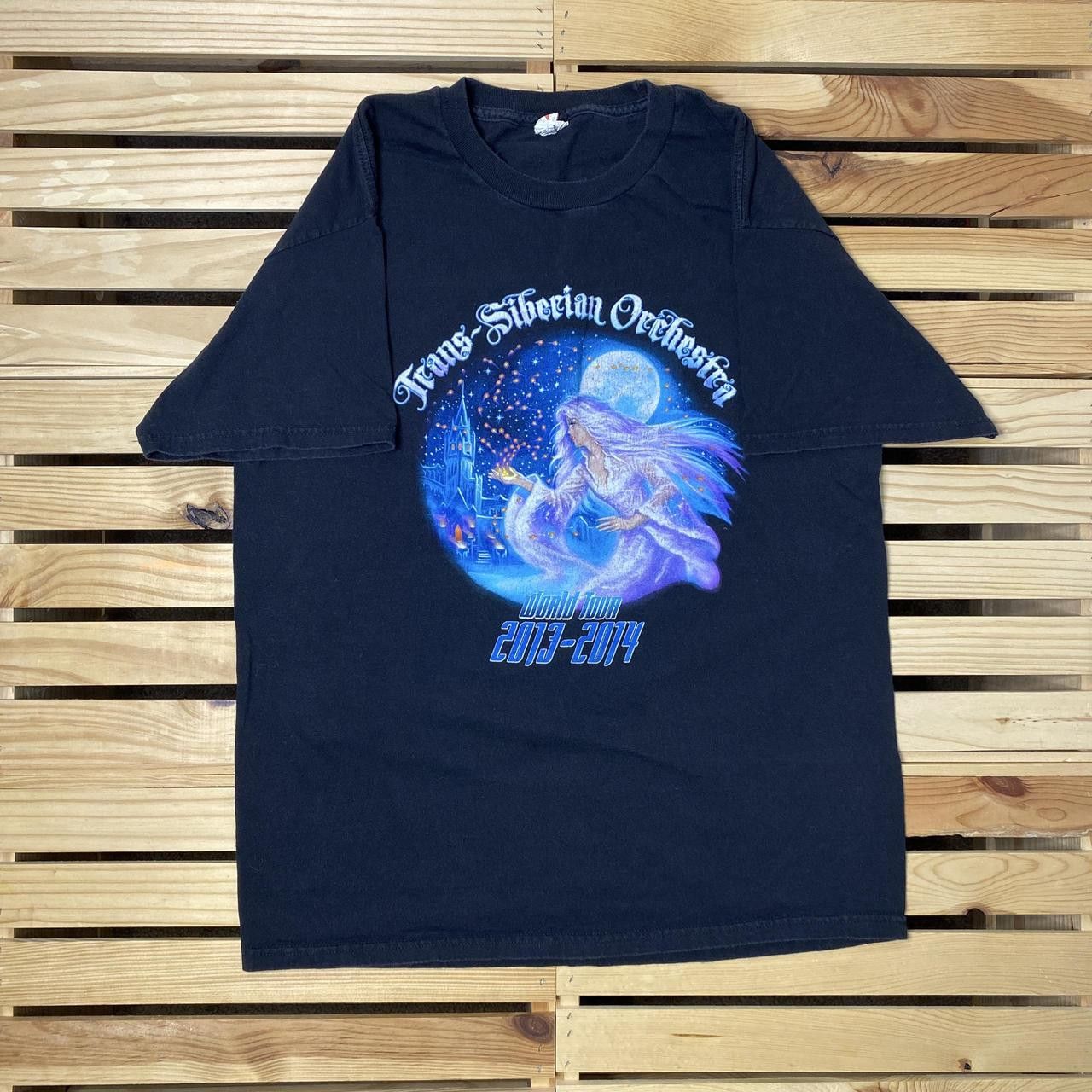 AAA Trans-Siberian Orchestra 2013 Black Band Tee Size Large Size US L / EU 52-54 / 3 - 1 Thumbnail