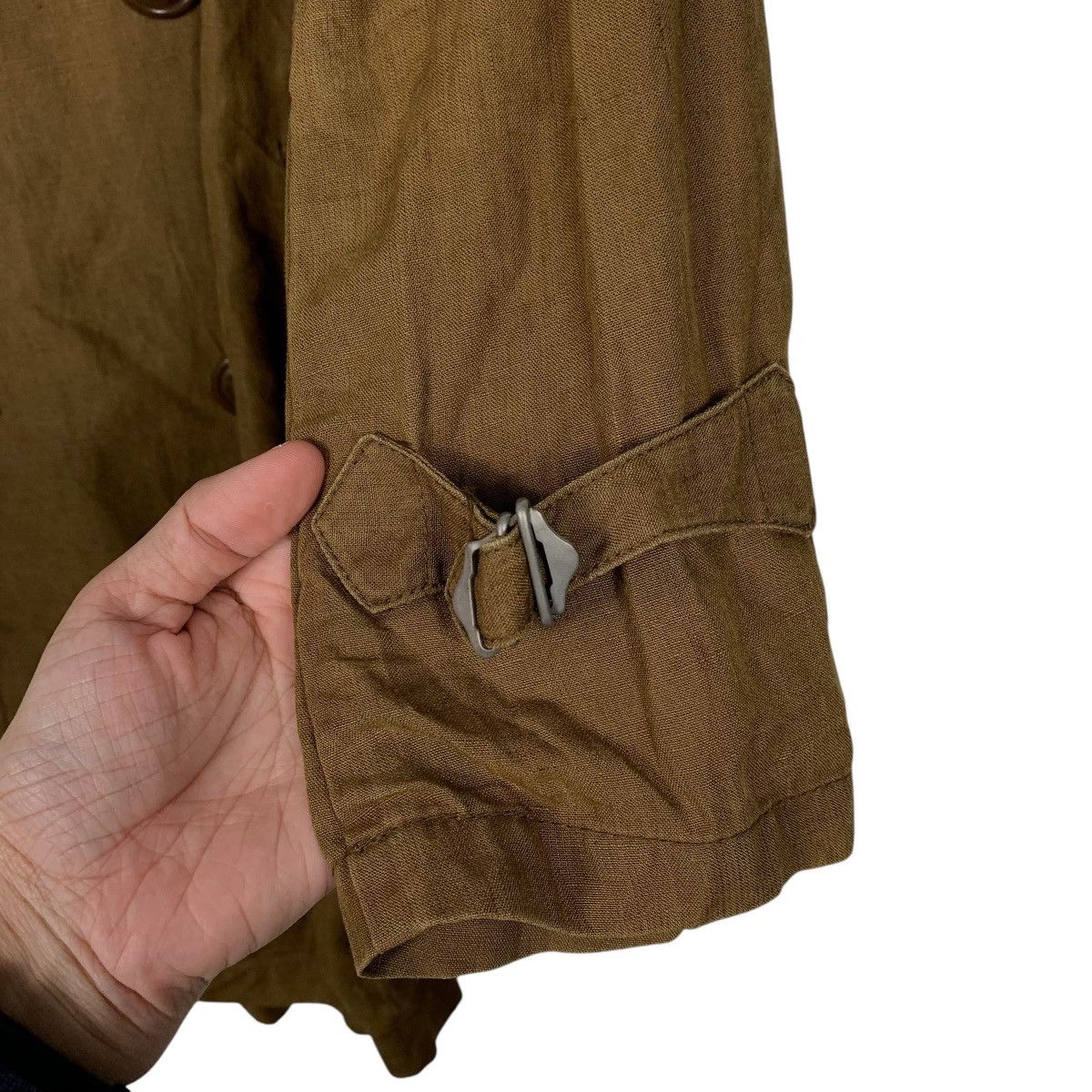Tsumori Chisato Tsumori Chisato Double Breasted Brown Coat Size M / US 6-8 / IT 42-44 - 13 Thumbnail